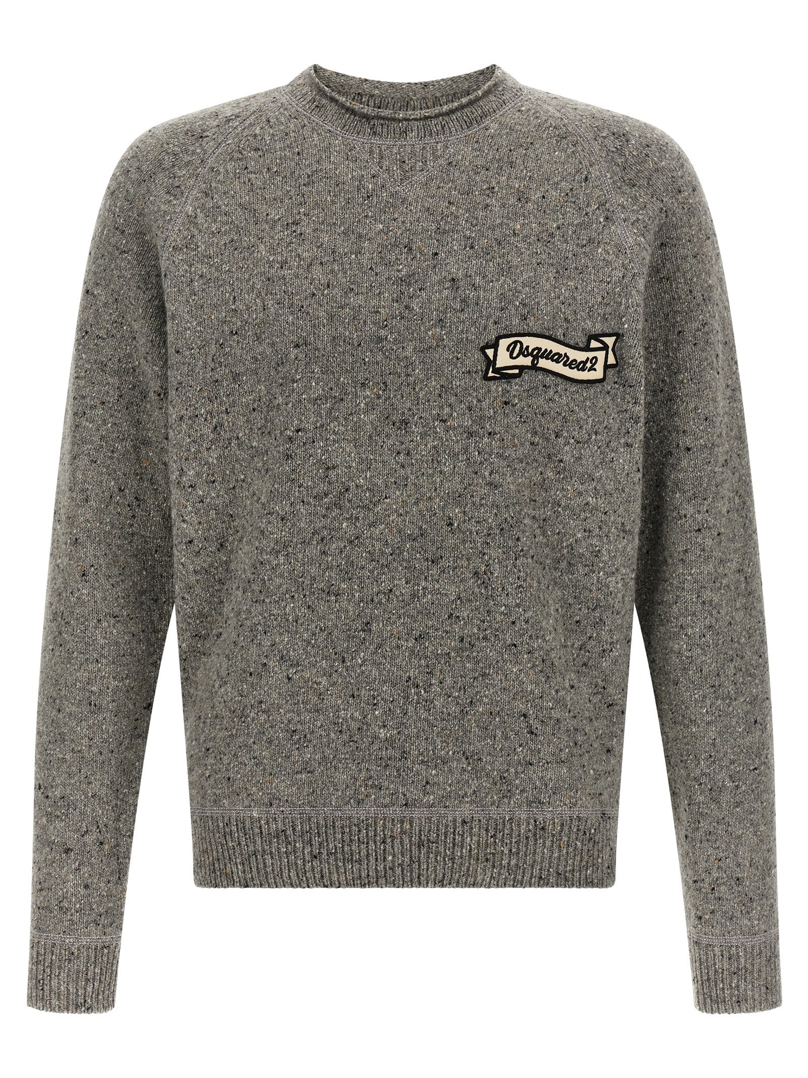 Dsquared² Grauer Wollcardigan