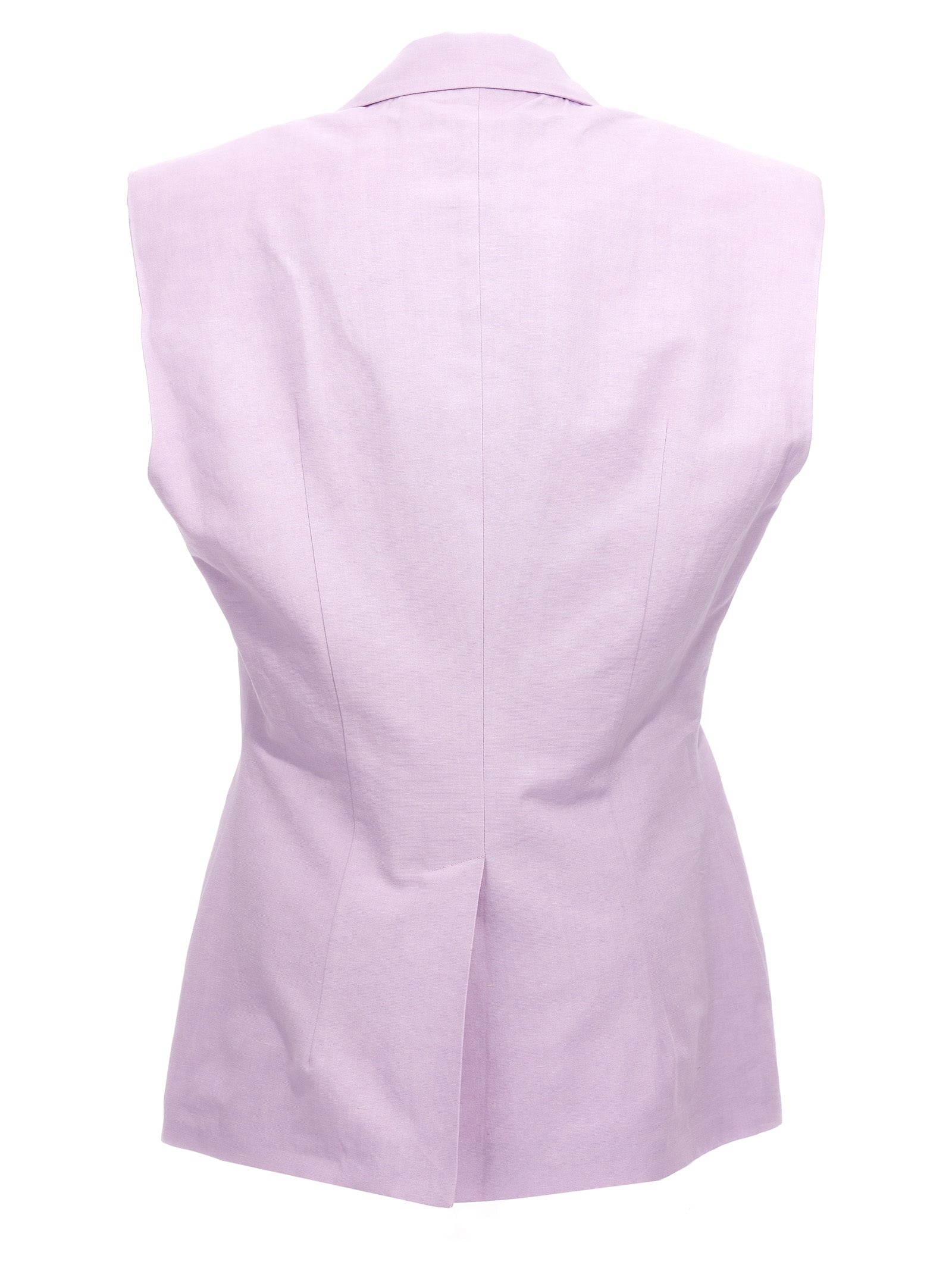 OMBRA MILANO Lila Baumwollblazer