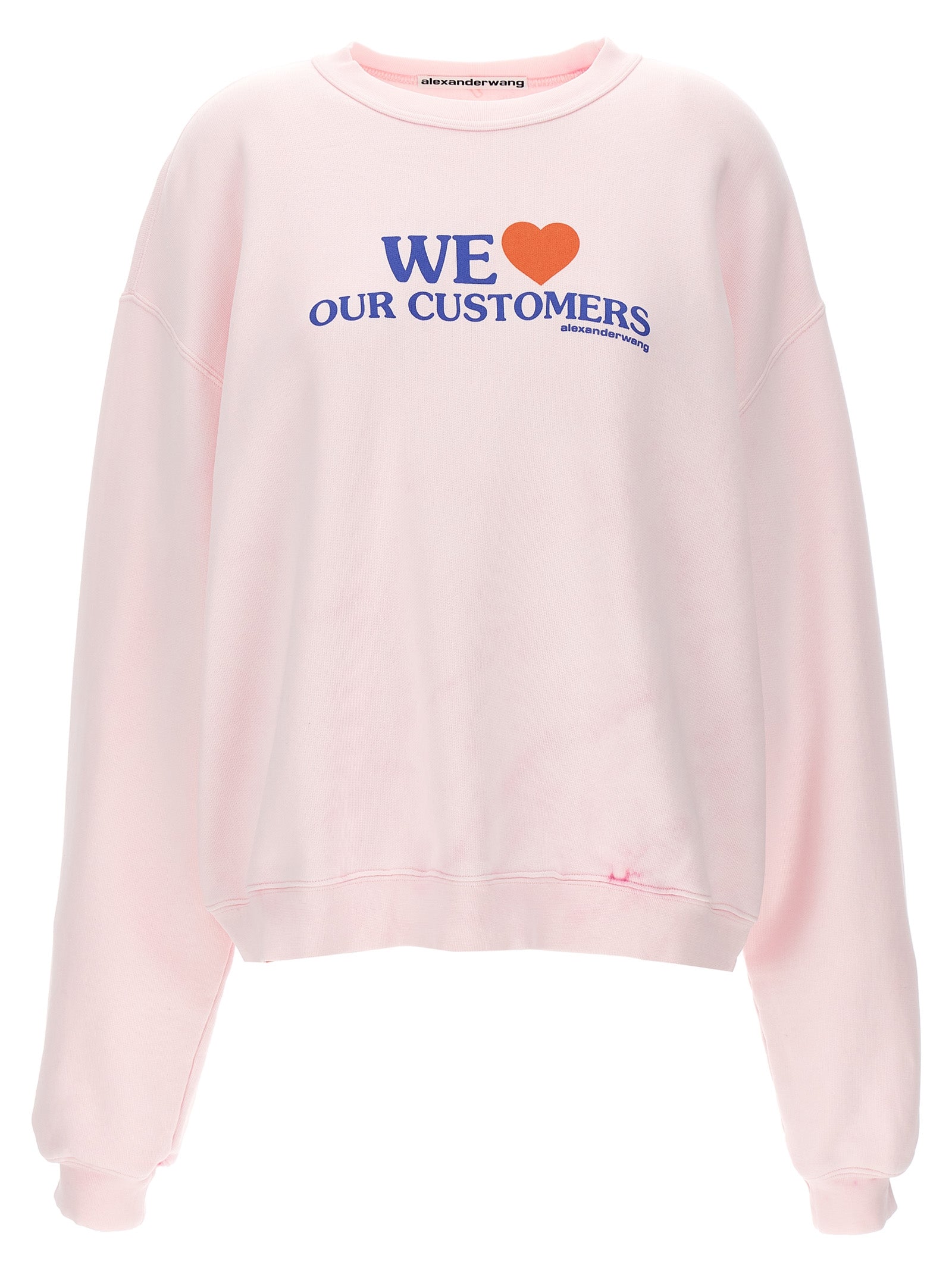 Alexander Wang Mehrfarbiger Baumwollpullover