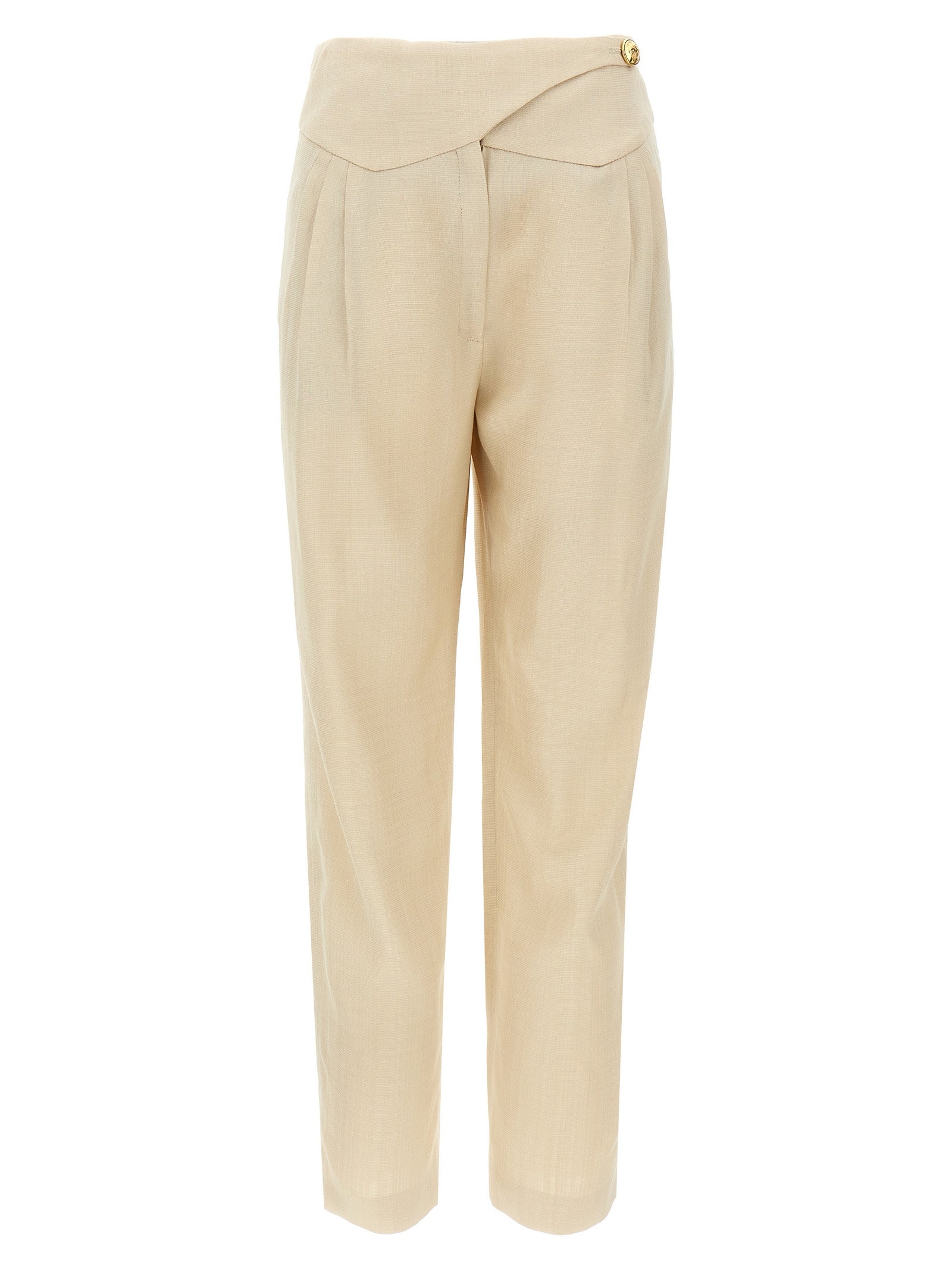 Blazé Milano Beige Viskose Anzughose