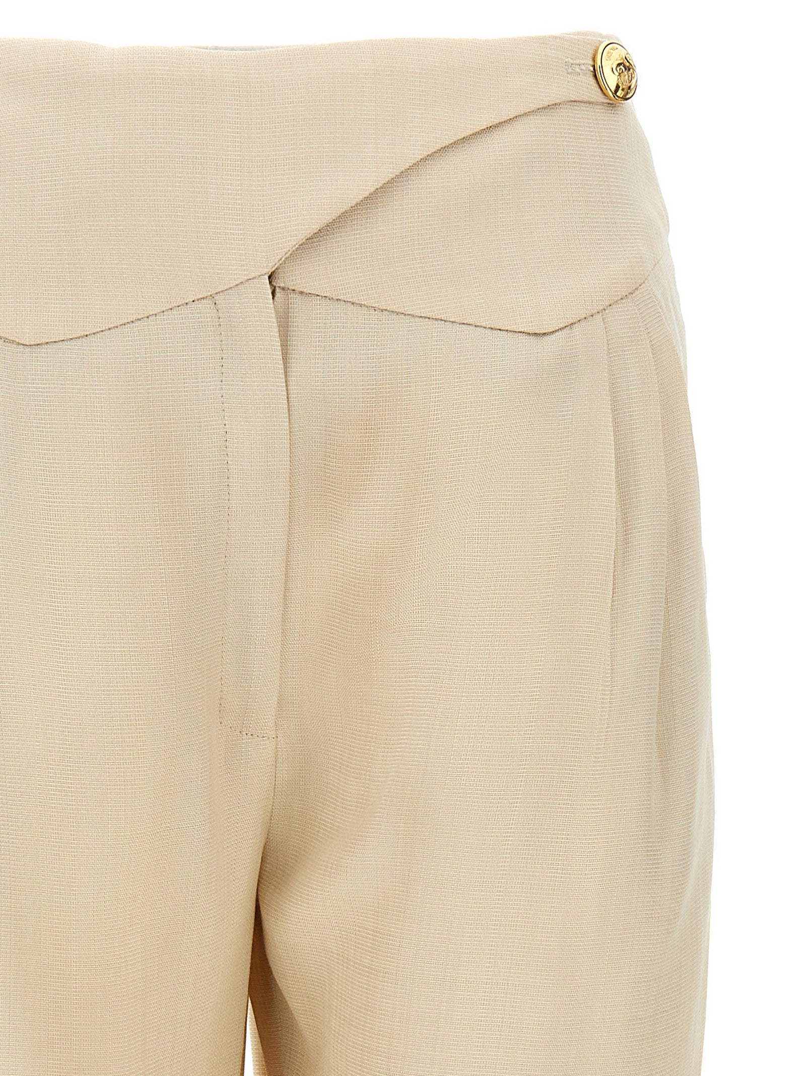Blazé Milano Beige Viskose Anzughose
