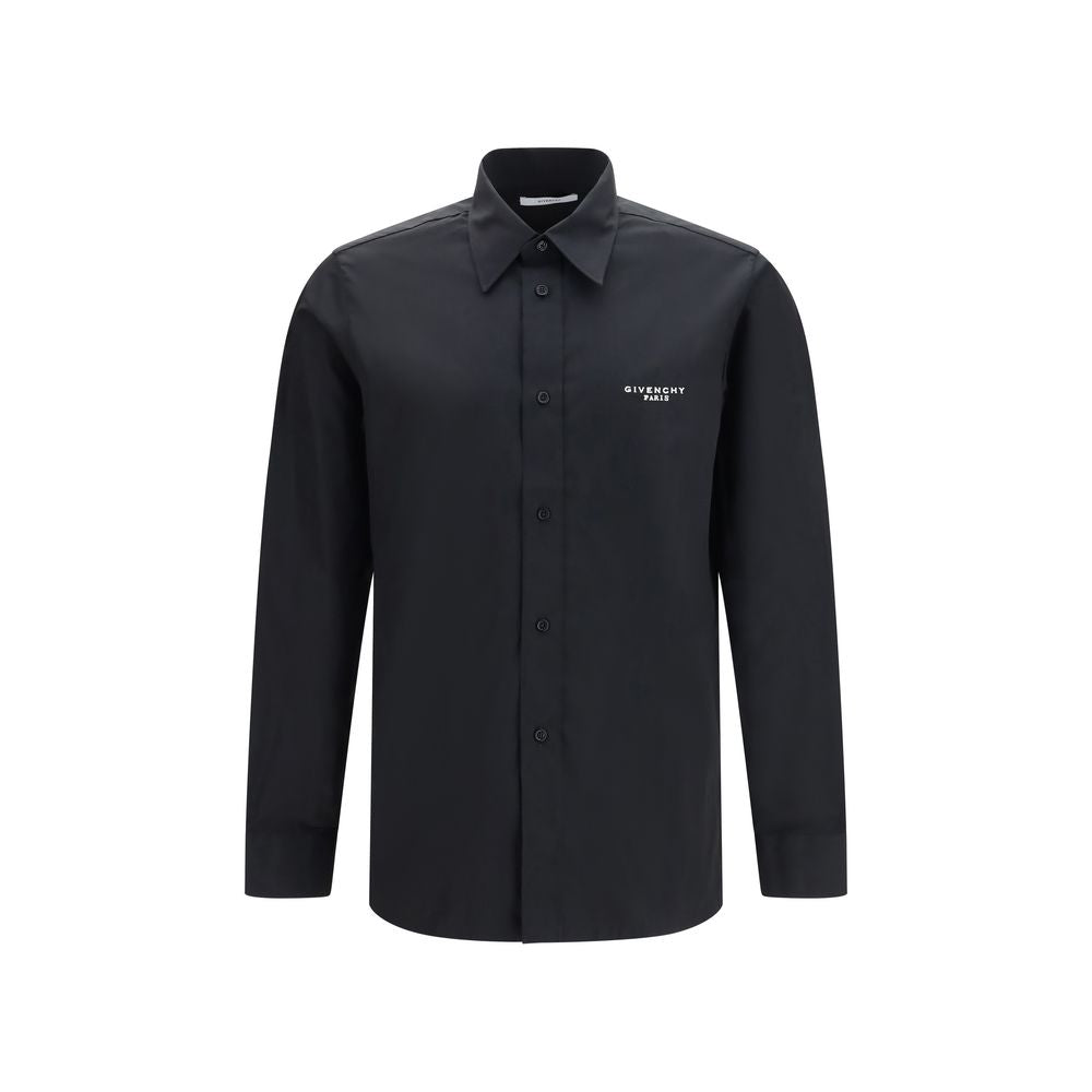 Givenchy Schwarzes Baumwollhemd
