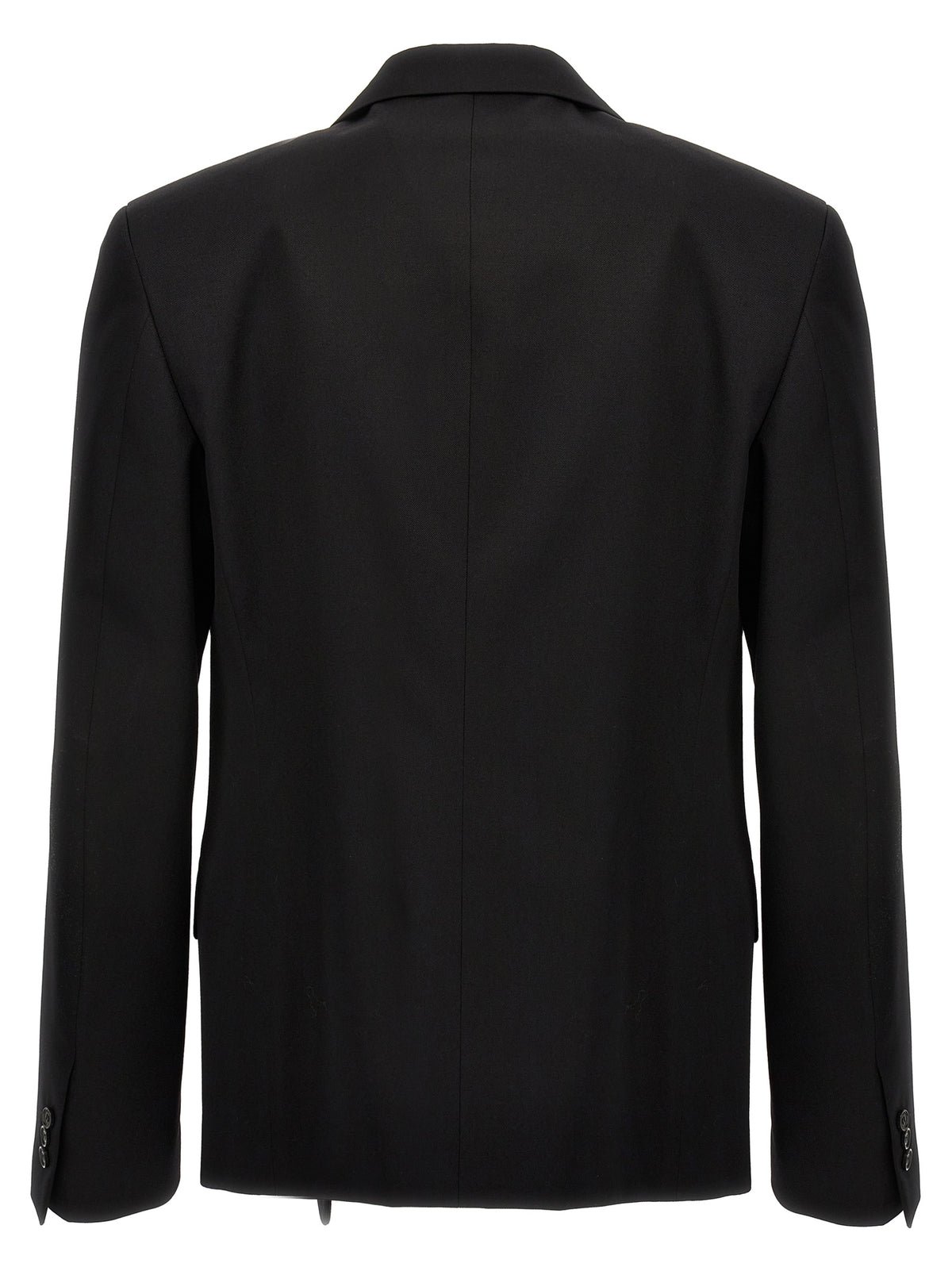 Off-White Schwarzer Wollblazer