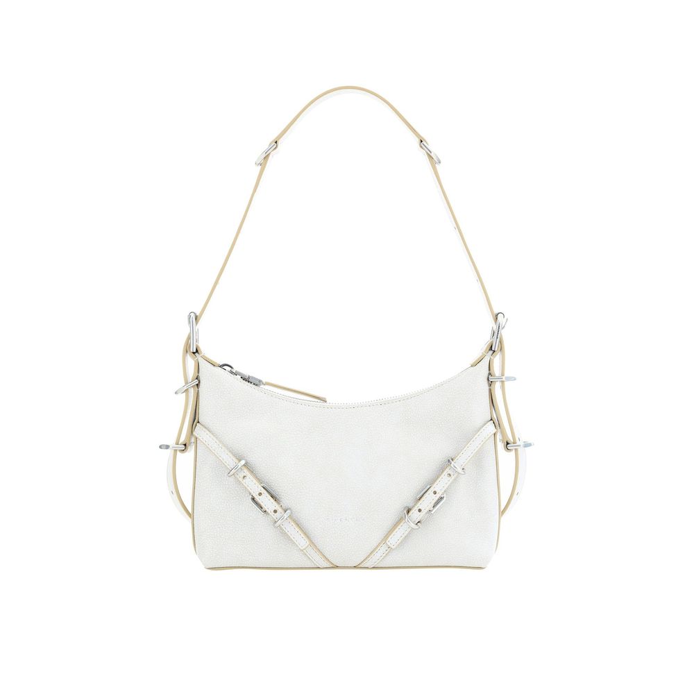 Givenchy Weiße Leder Schultertasche