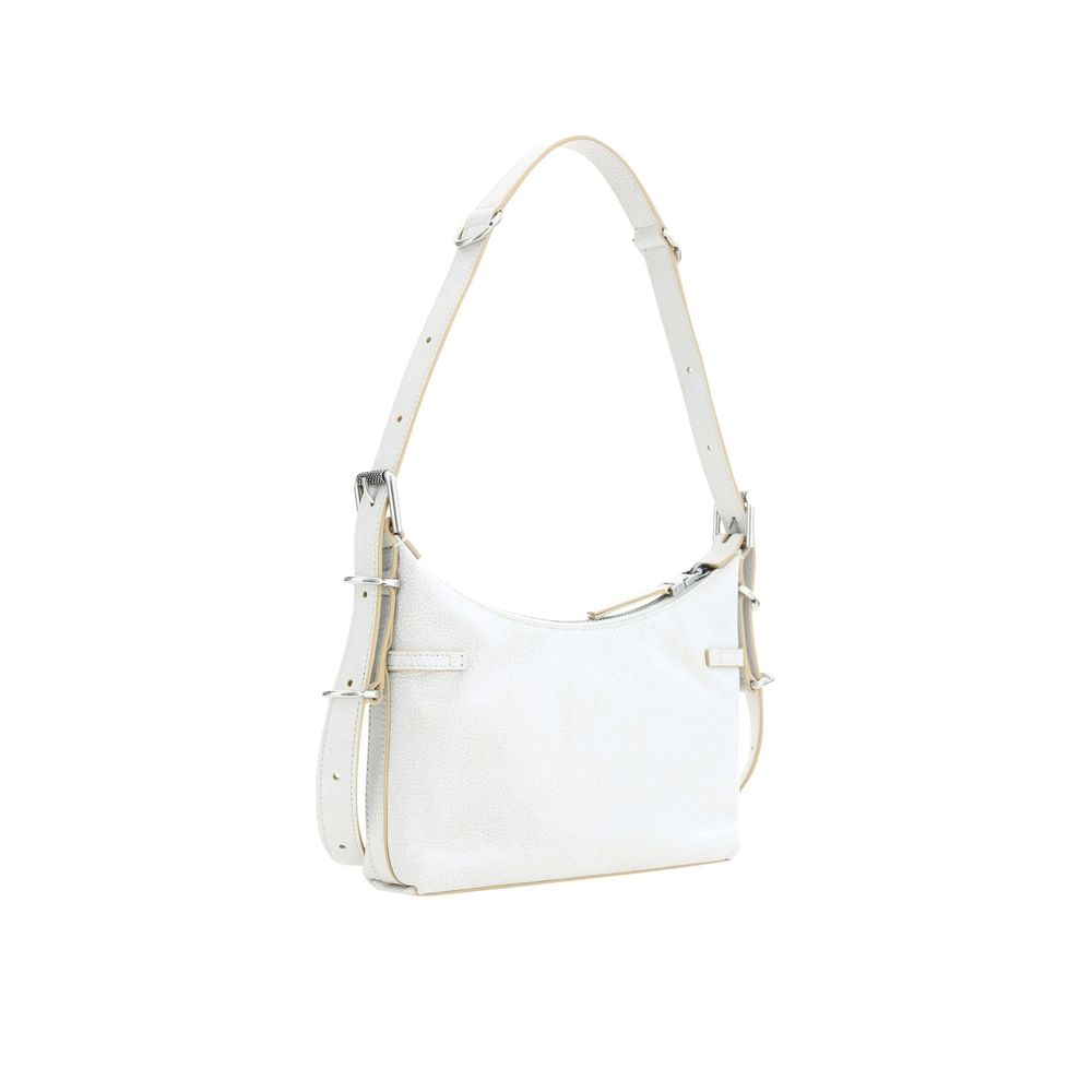 Givenchy Weiße Leder Schultertasche