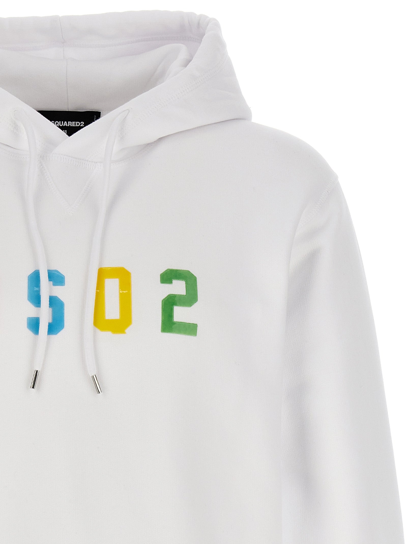 Dsquared² Weißes Baumwoll-Sweatshirt