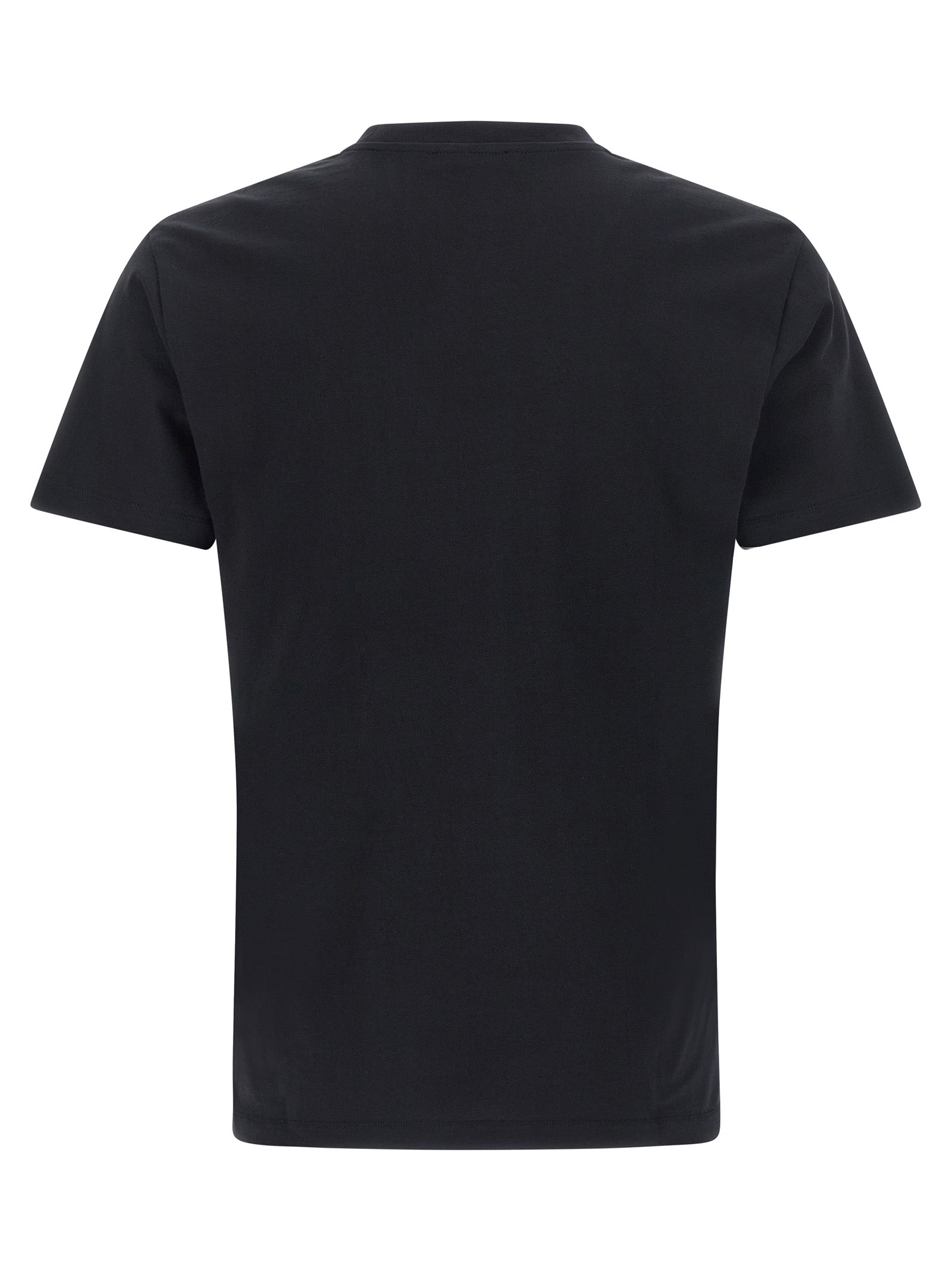 Versace Schwarzes Baumwoll-T-Shirt