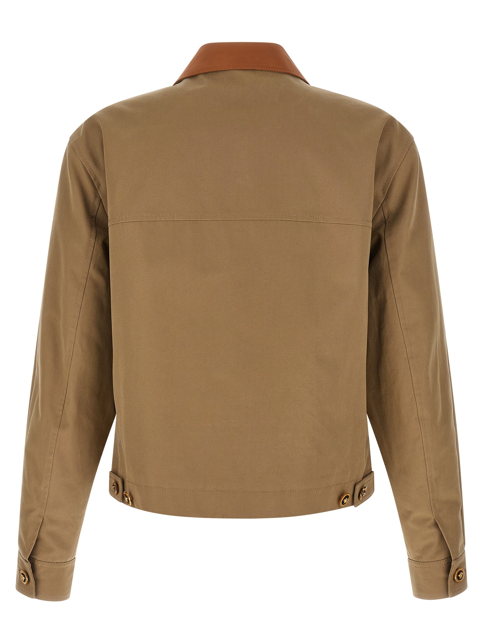 Versace Beige Baumwolljacke