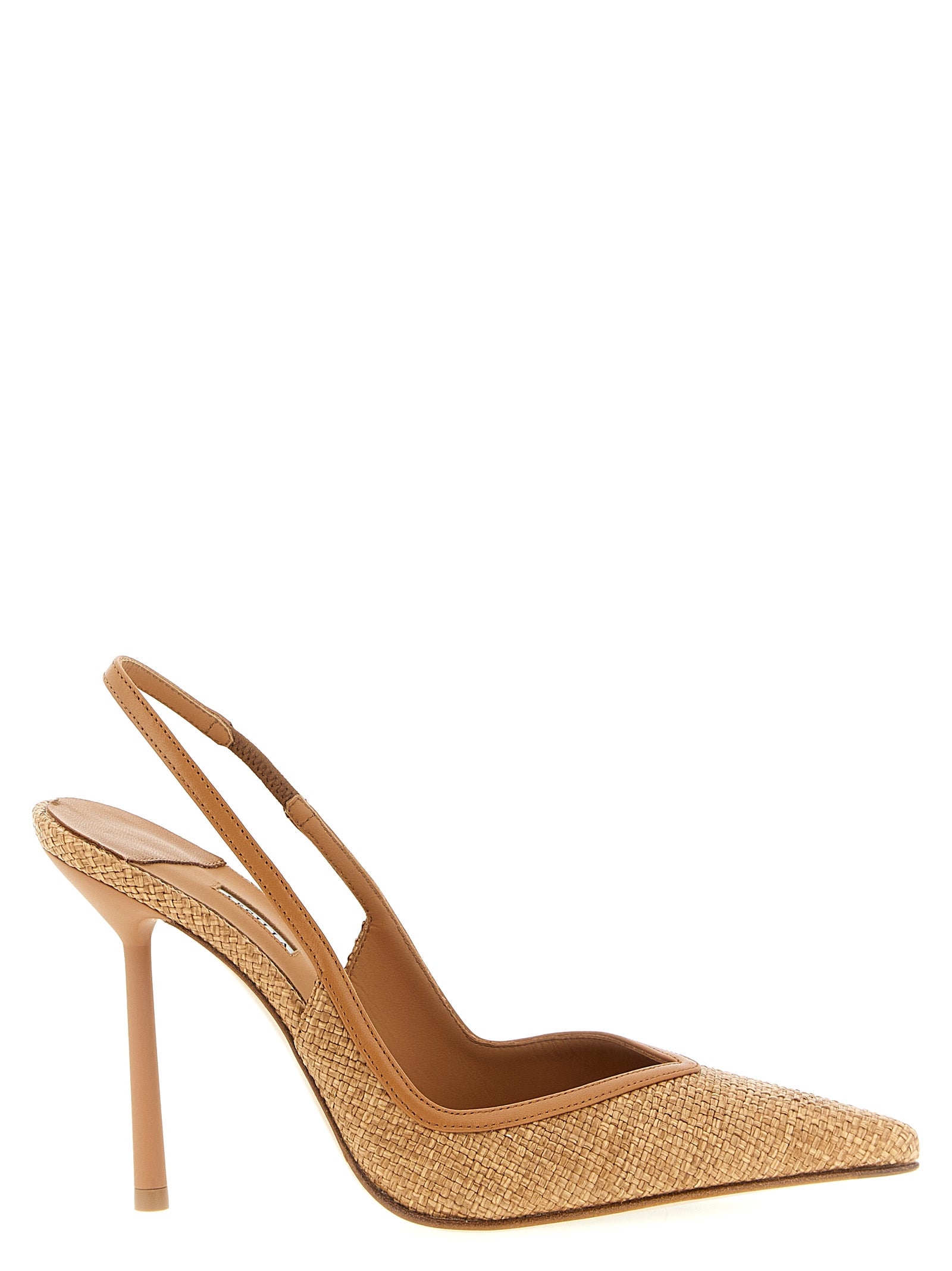 LE SILLA Braune Pumps aus Polyamid mit hohen Absätzen
