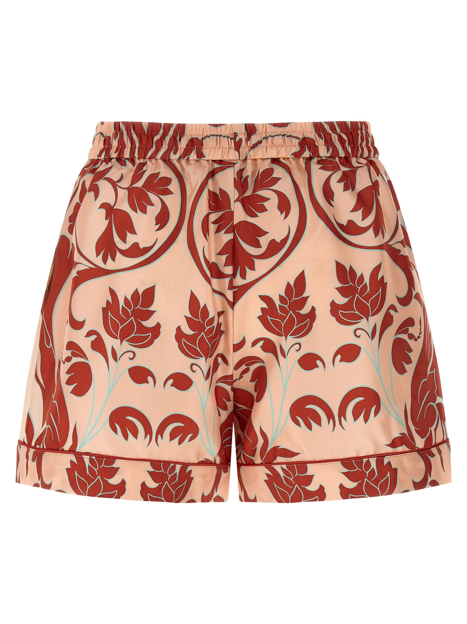 F.R.S. - FOR RESTLESS SLEEPERS Mehrfarbige Cargo-Shorts aus Seide