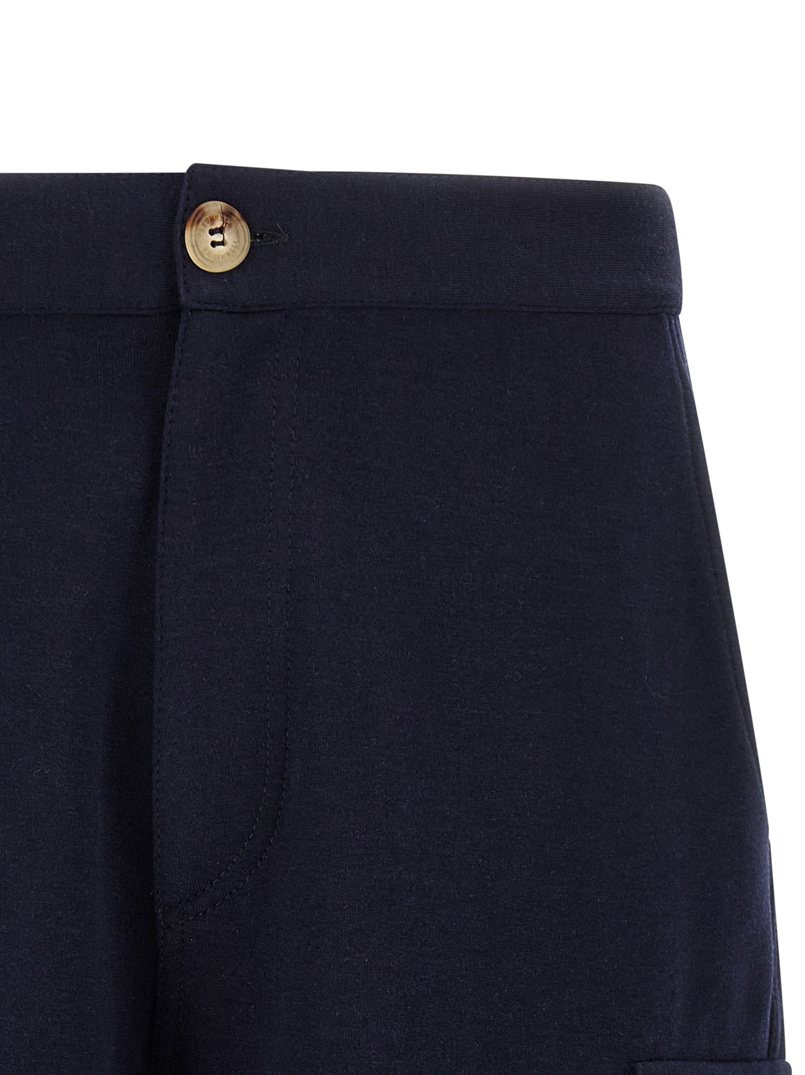Brunello Cucinelli Blaue Baumwoll-Bermudashorts