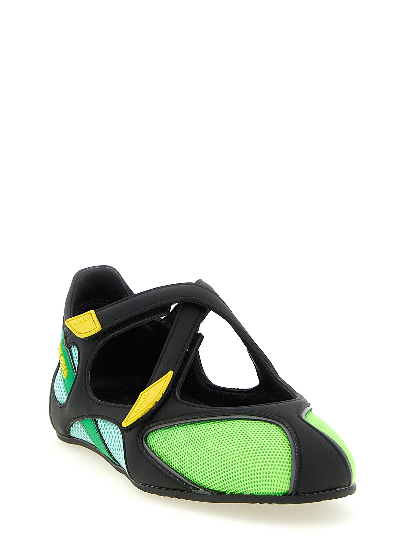 The Attico Zweifarbige Ballerinas aus Polyethylen