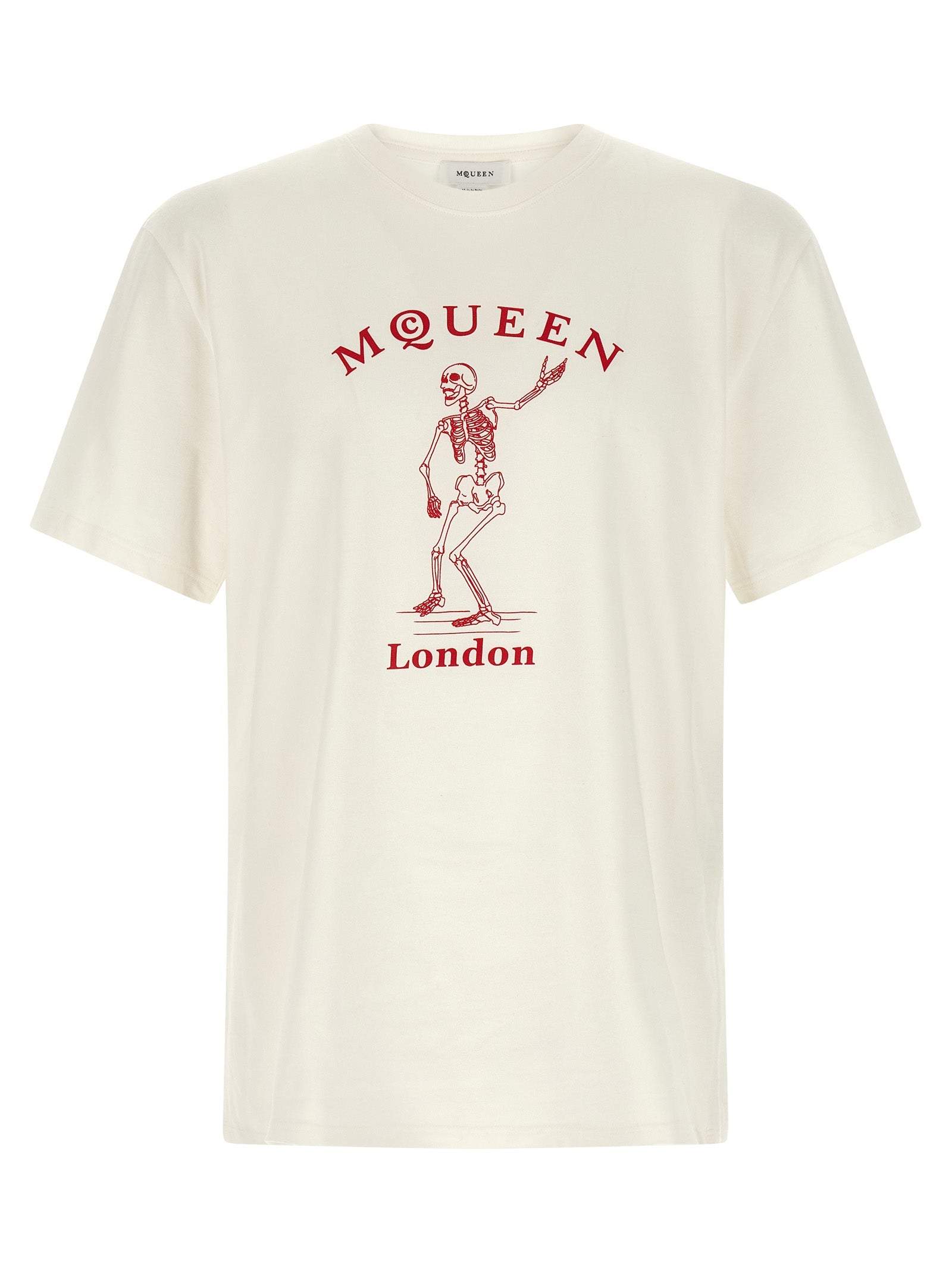 Alexander McQueen Mehrfarbiges Baumwoll-T-Shirt