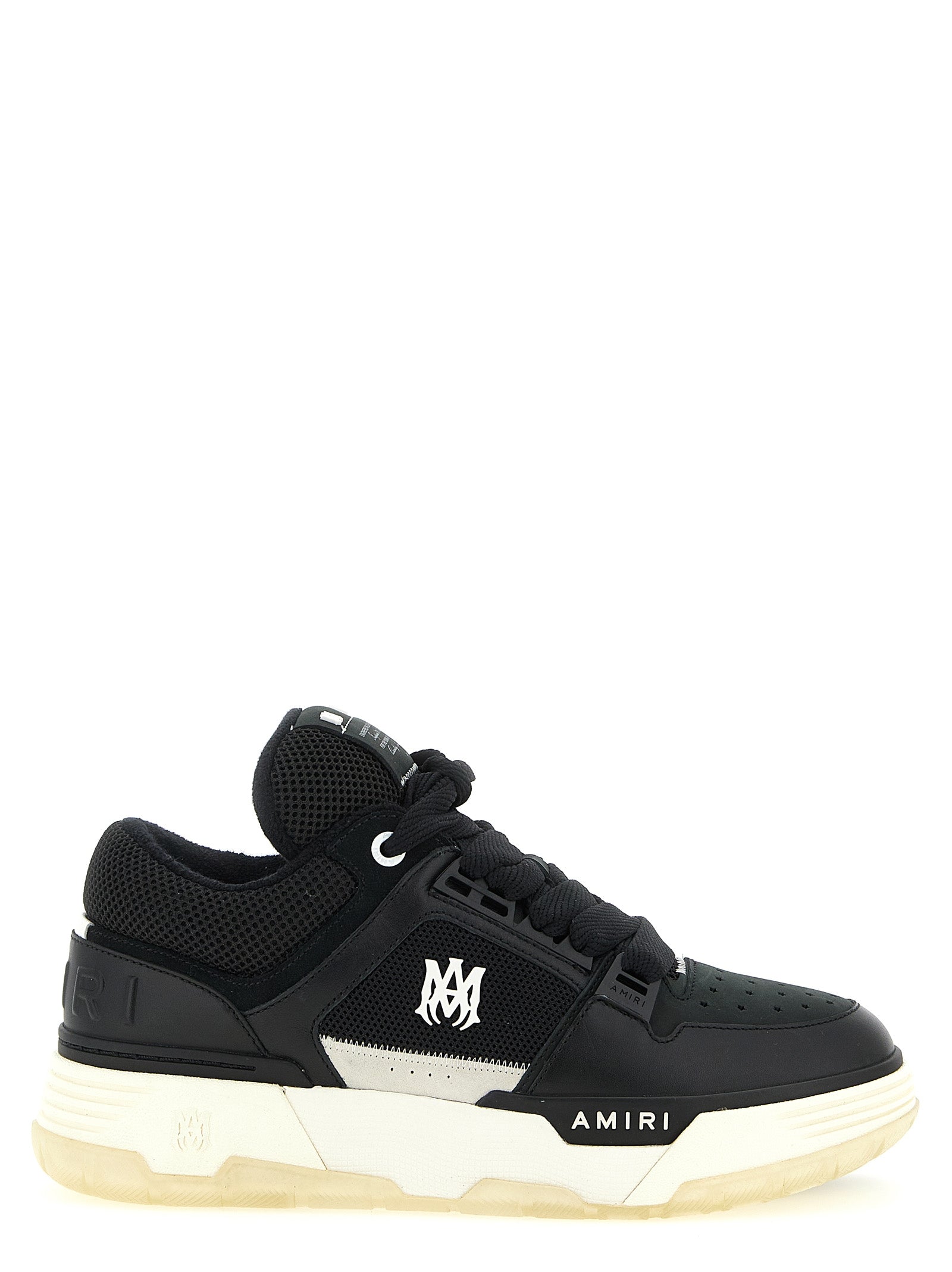 Amiri Schwarze Kalbsleder-Sneaker