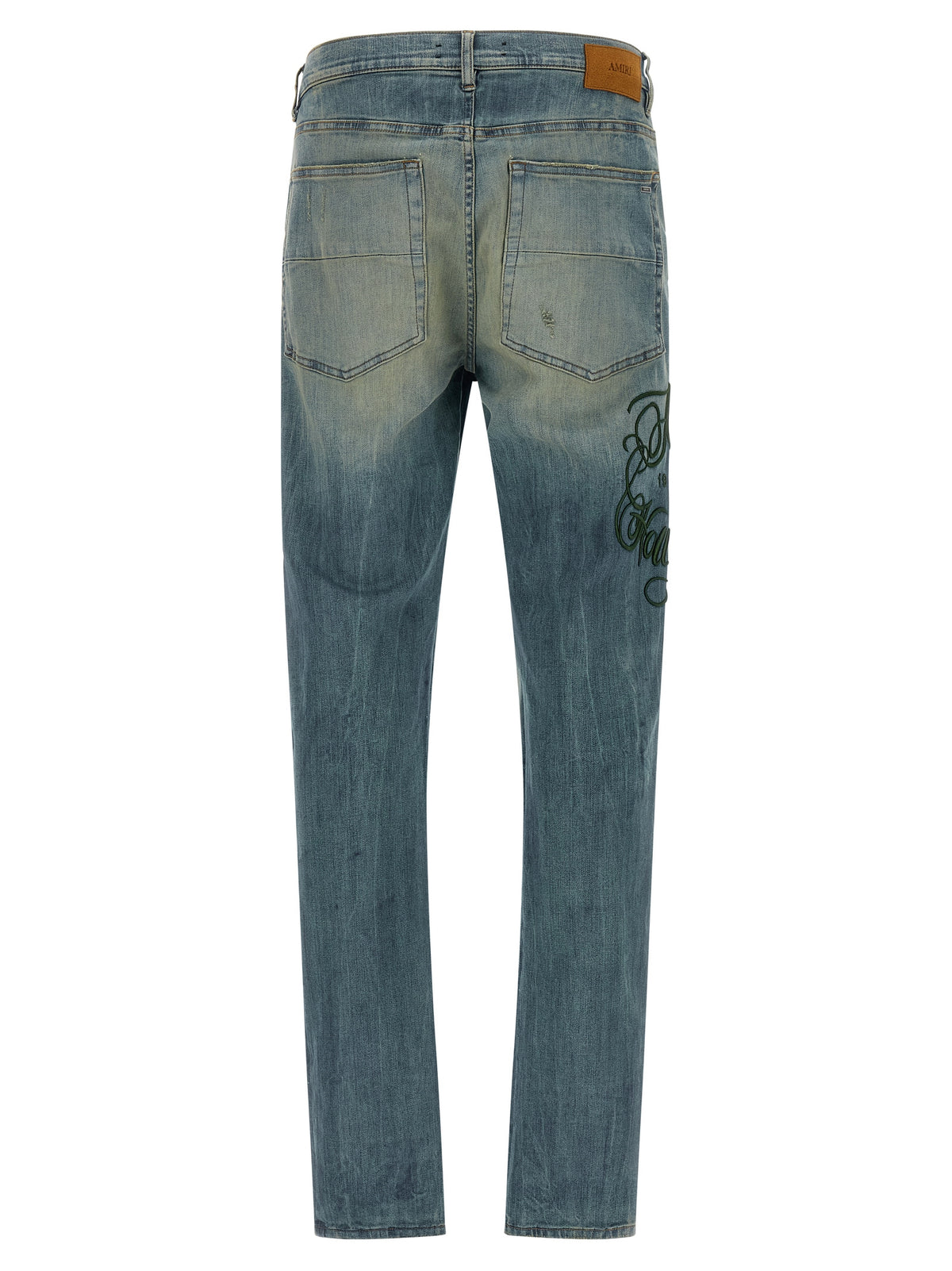 Amiri Blaue Baumwolljeans im Relaxed Fit