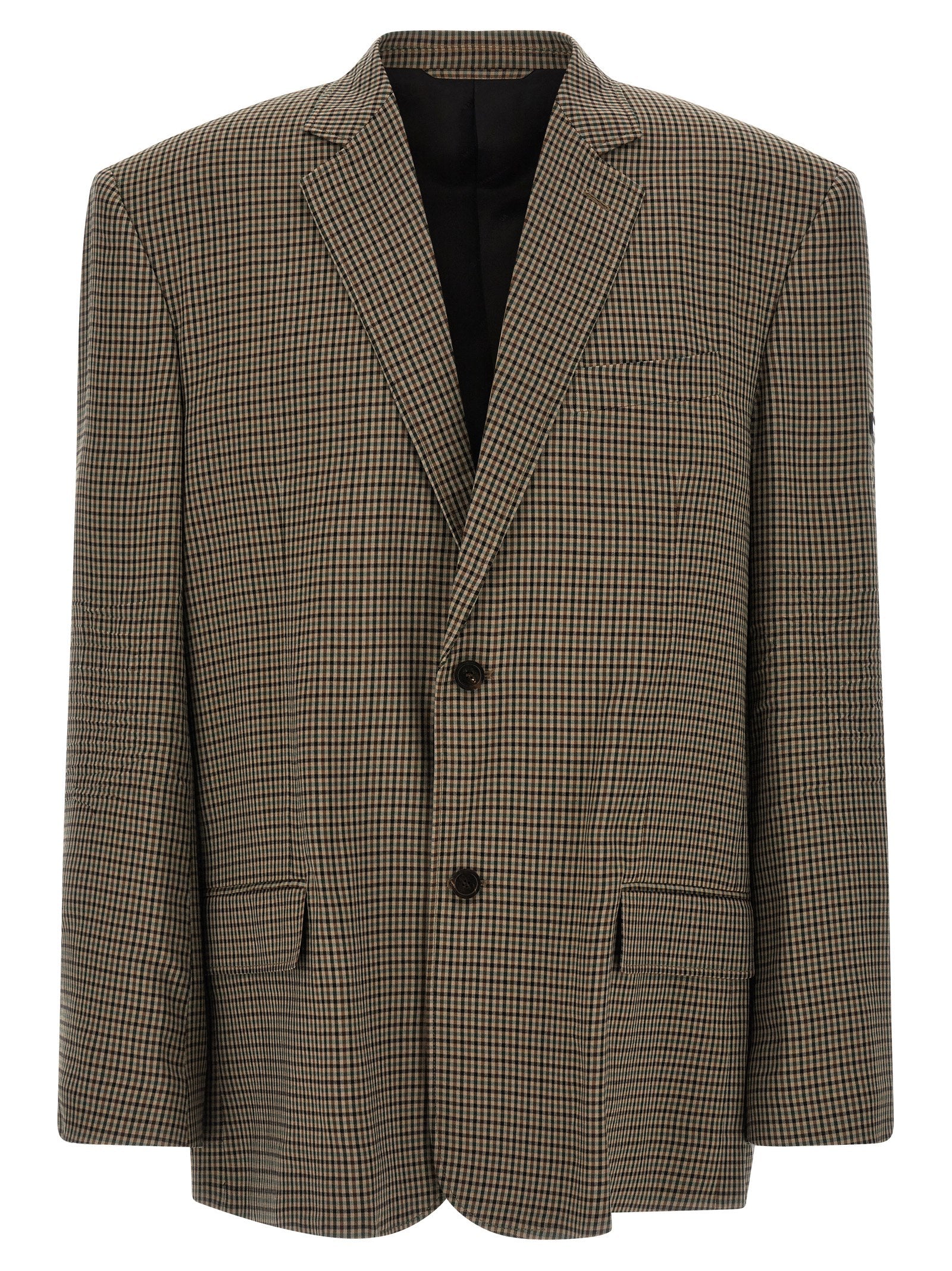 Balenciaga Brauner Lyocell-Blazer