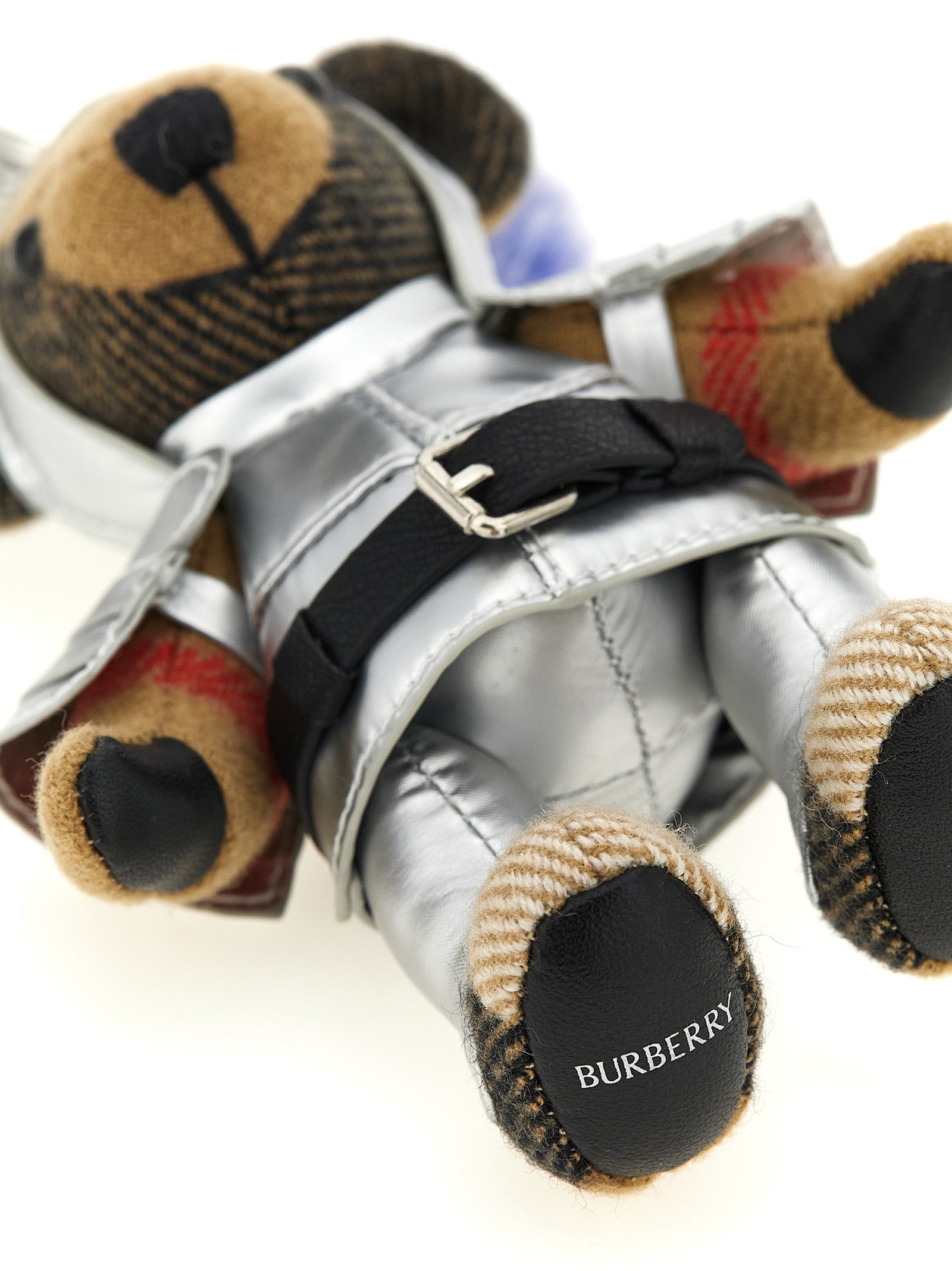 Burberry Multicolor Kaschmir-Schlüsselanhänger