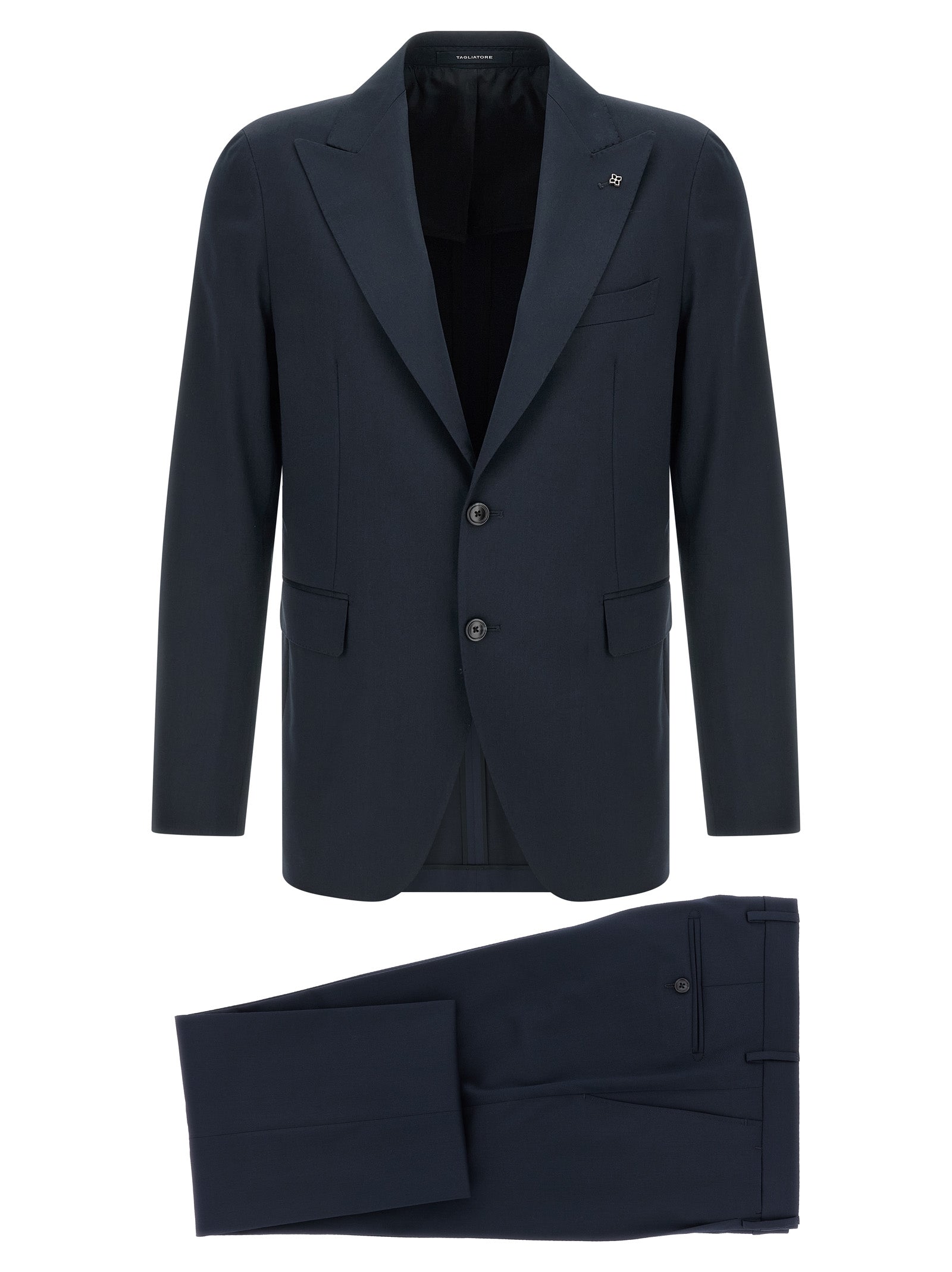 Tagliatore Blauvio Woll-Zweiteiler