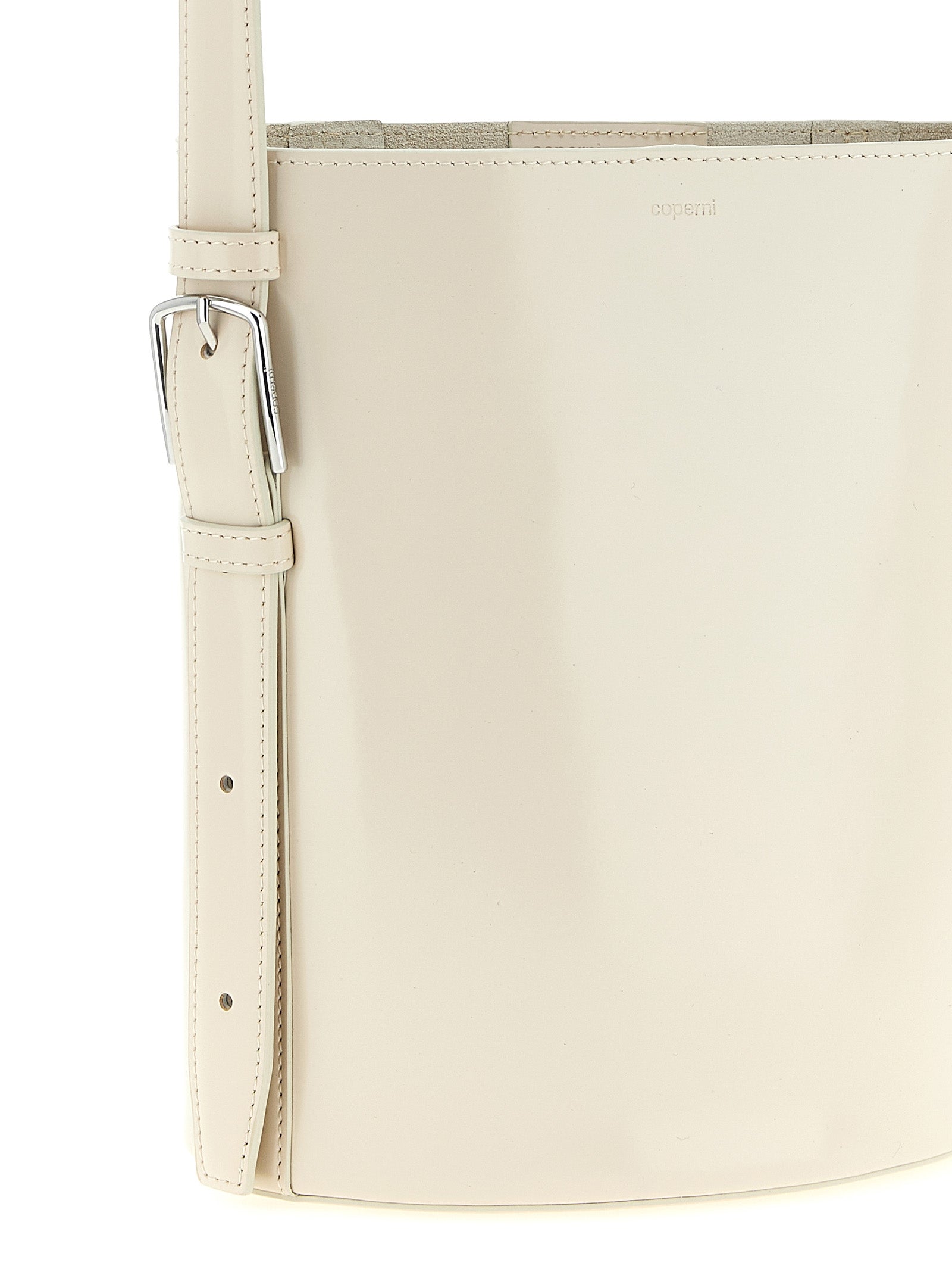 Coperni Beige Kalbsleder-Schultertasche