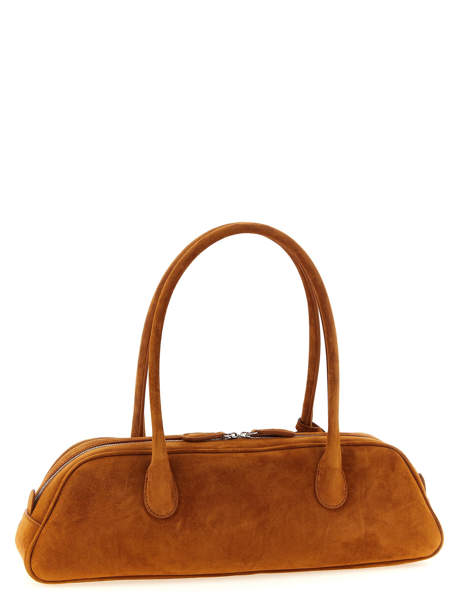 Magda Butrym Braunes Kalbsleder Damen Crossbody Tasche