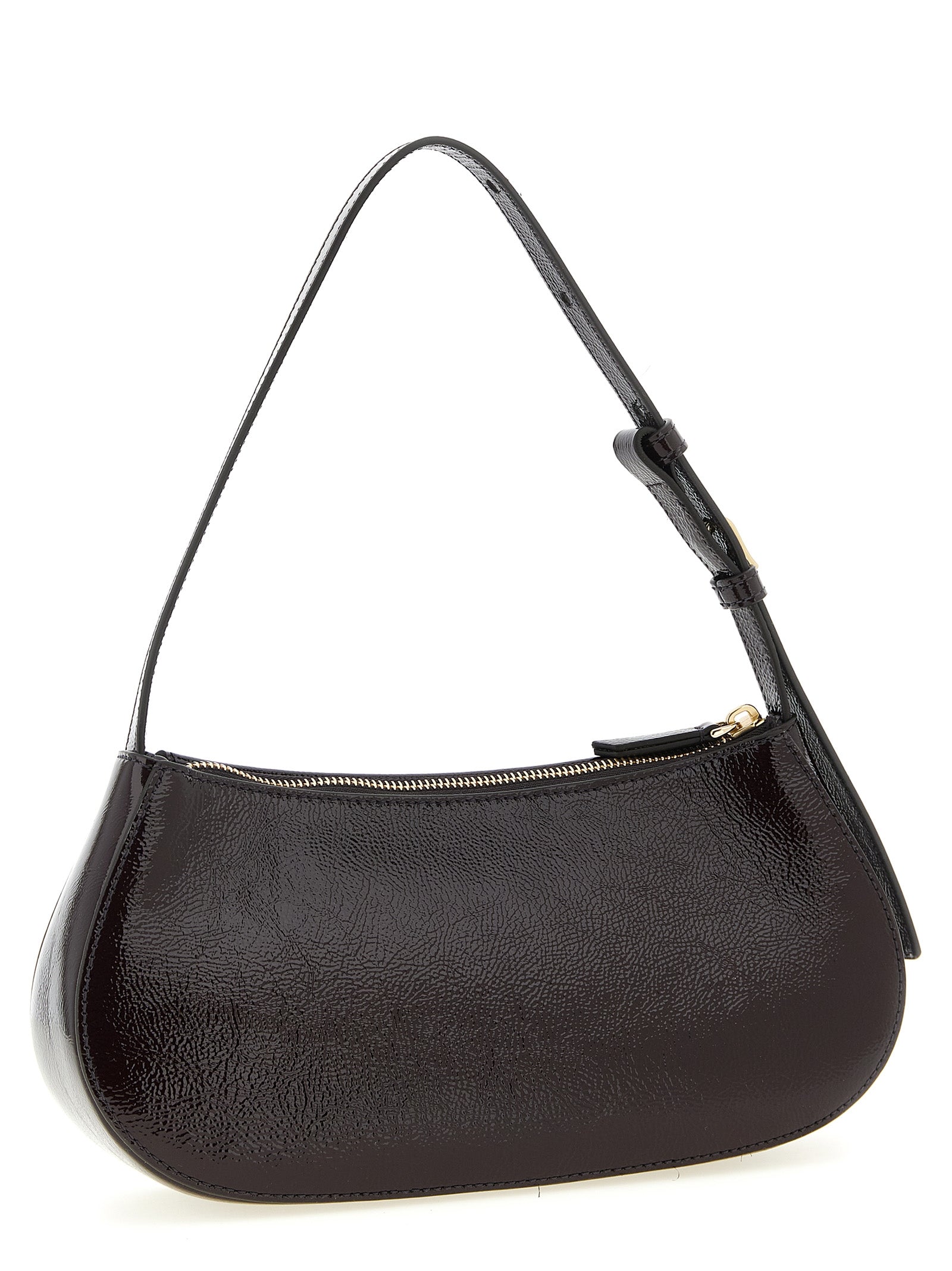 Mulberry Schultertasche aus violettem Kalbsleder