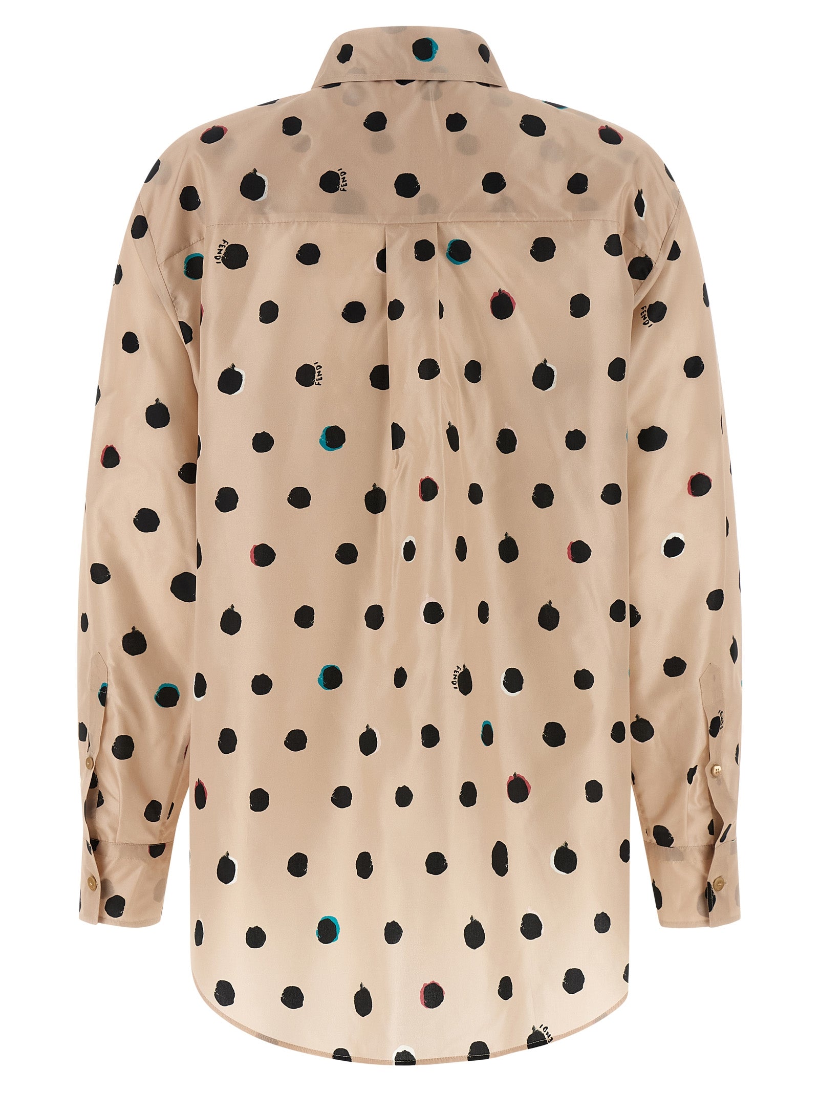 Fendi Mehrfarbige Seidenbluse