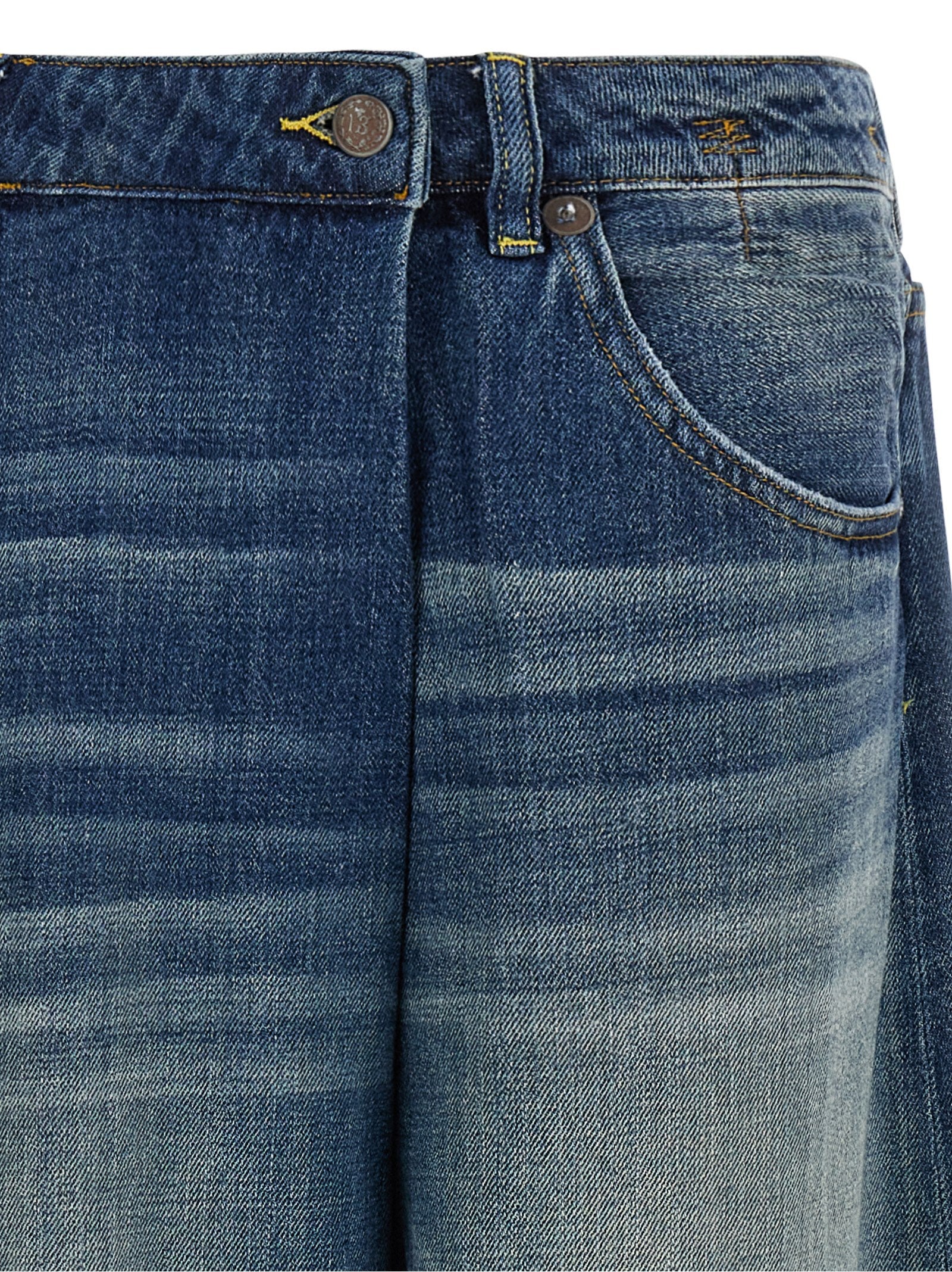 R13 Blaue Baumwolljeans Denim
