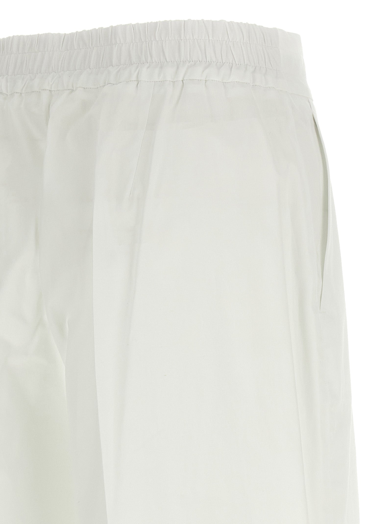 P.A.R.O.S.H. Weiße Baumwollhose im Casual-Look