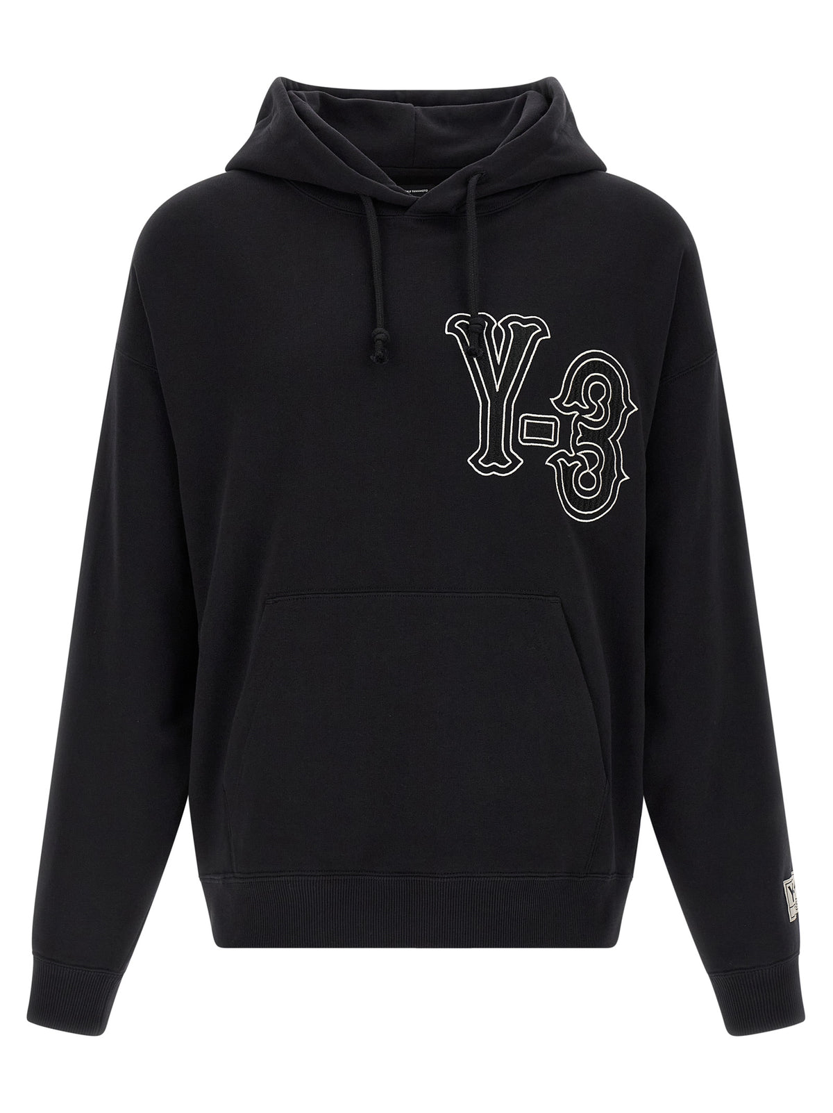 Y-3 Schwarzer Baumwoll-Sweatshirt