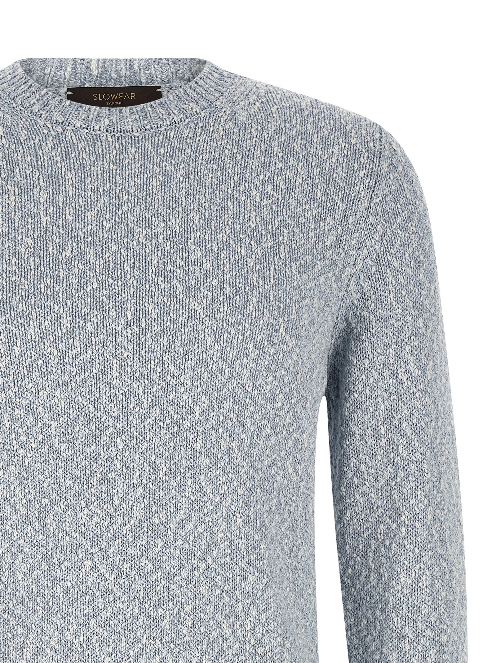 ZANONE Blauer Baumwollcardigan