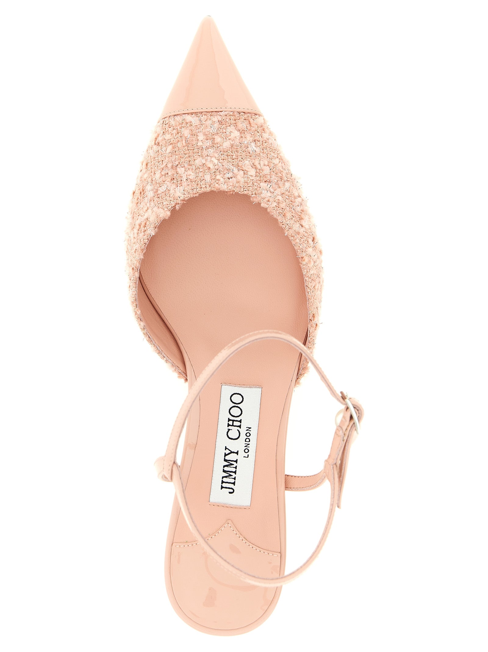 Jimmy Choo Mehrfarbige Tencel Pumps mit mittlerem Absatz