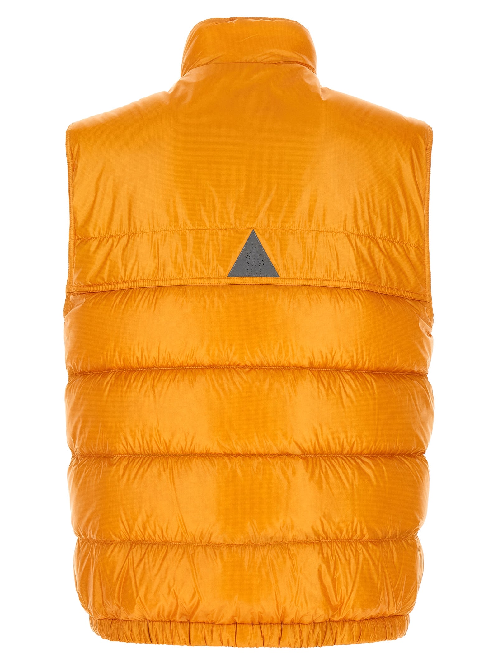 Moncler Grenoble Ärmellose Zweifarbige Polyesterjacke