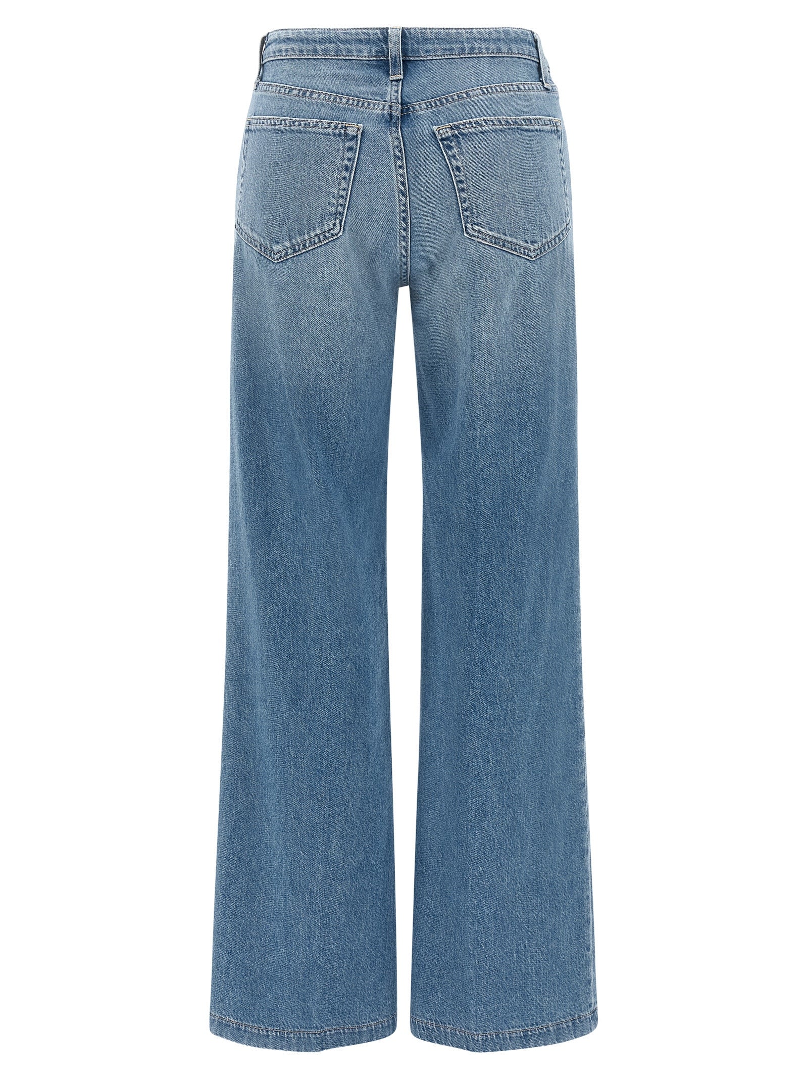 L'Agence Blaue Baumwolljeans Denim