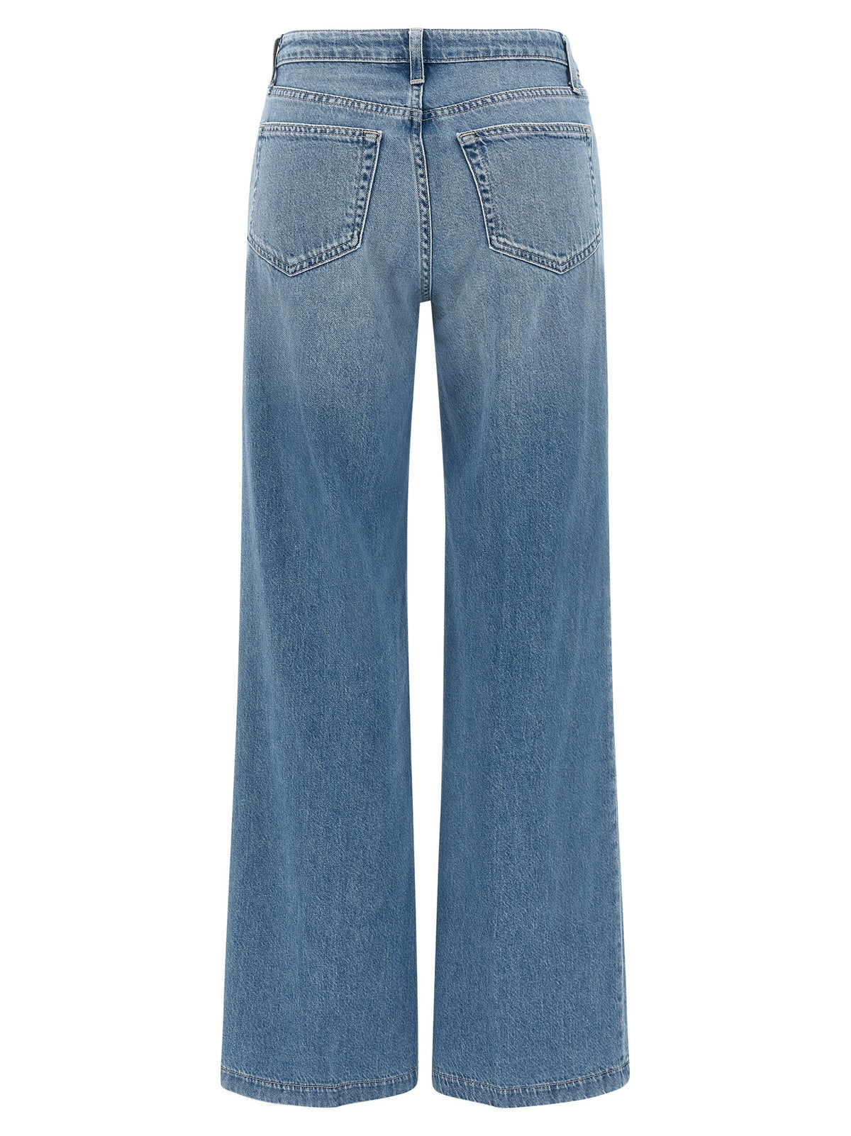 L'Agence Blaue Baumwolljeans Denim