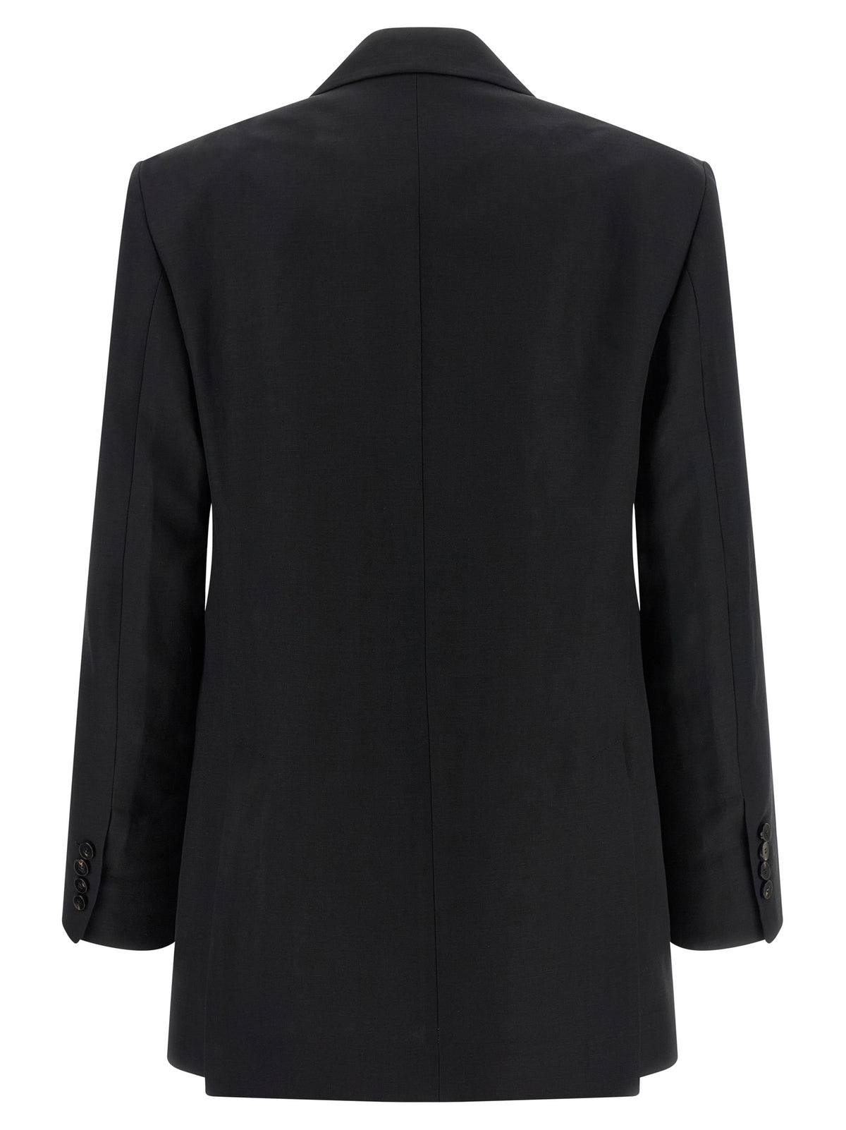 Alberto Biani Schwarzer Blazer aus Viskose