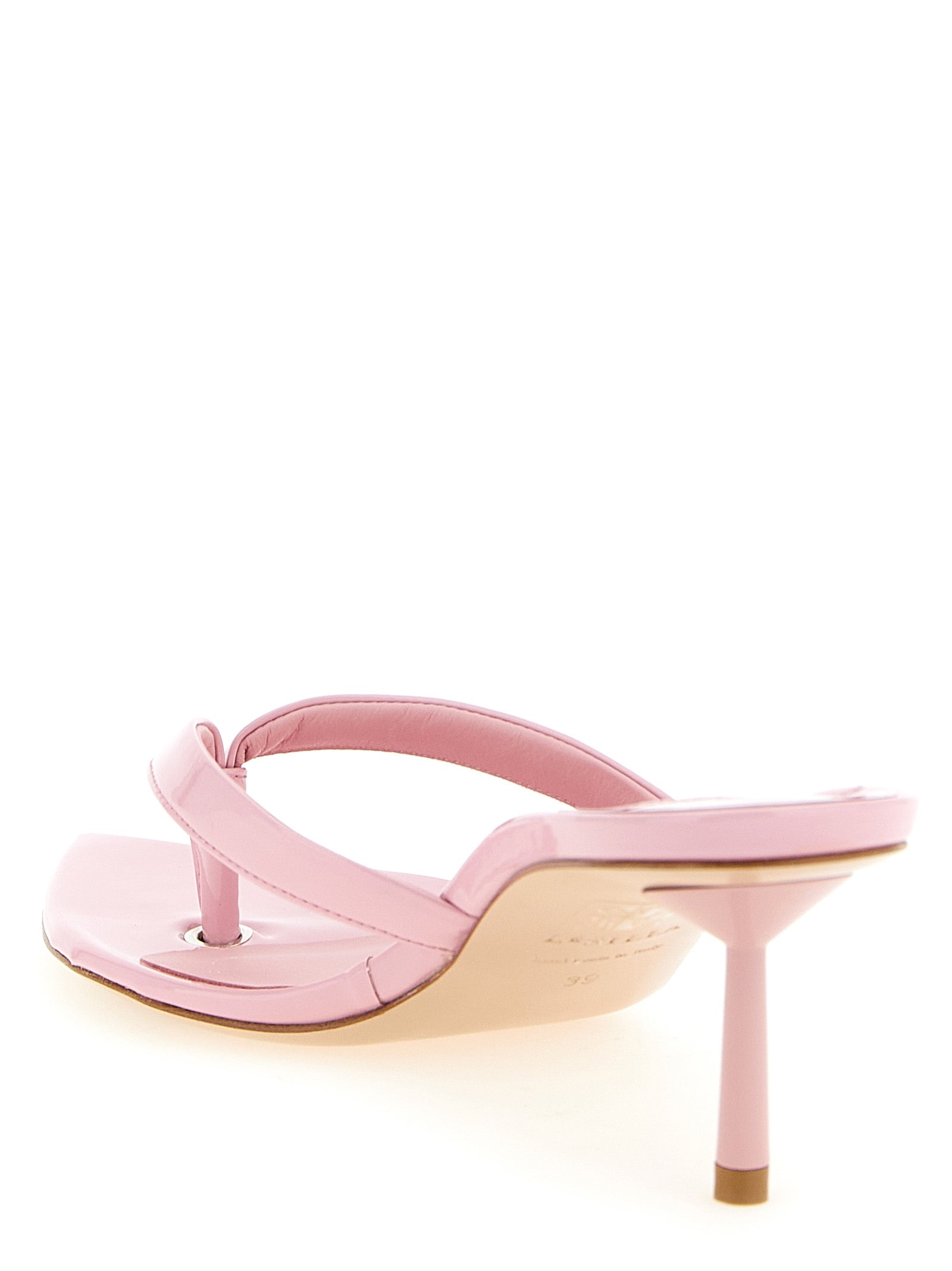 LE SILLA Mehrfarbige Stilettosandalen aus Polyethylen