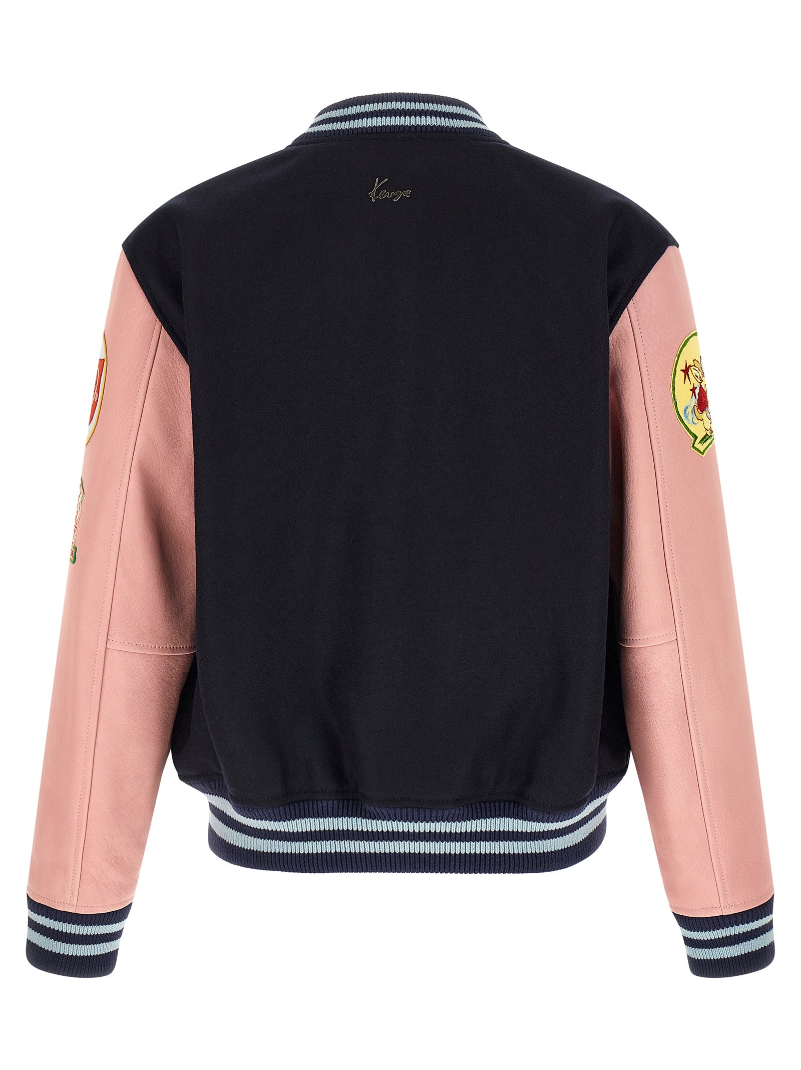 Kenzo Mehrfarbige Woll-Bomberjacke