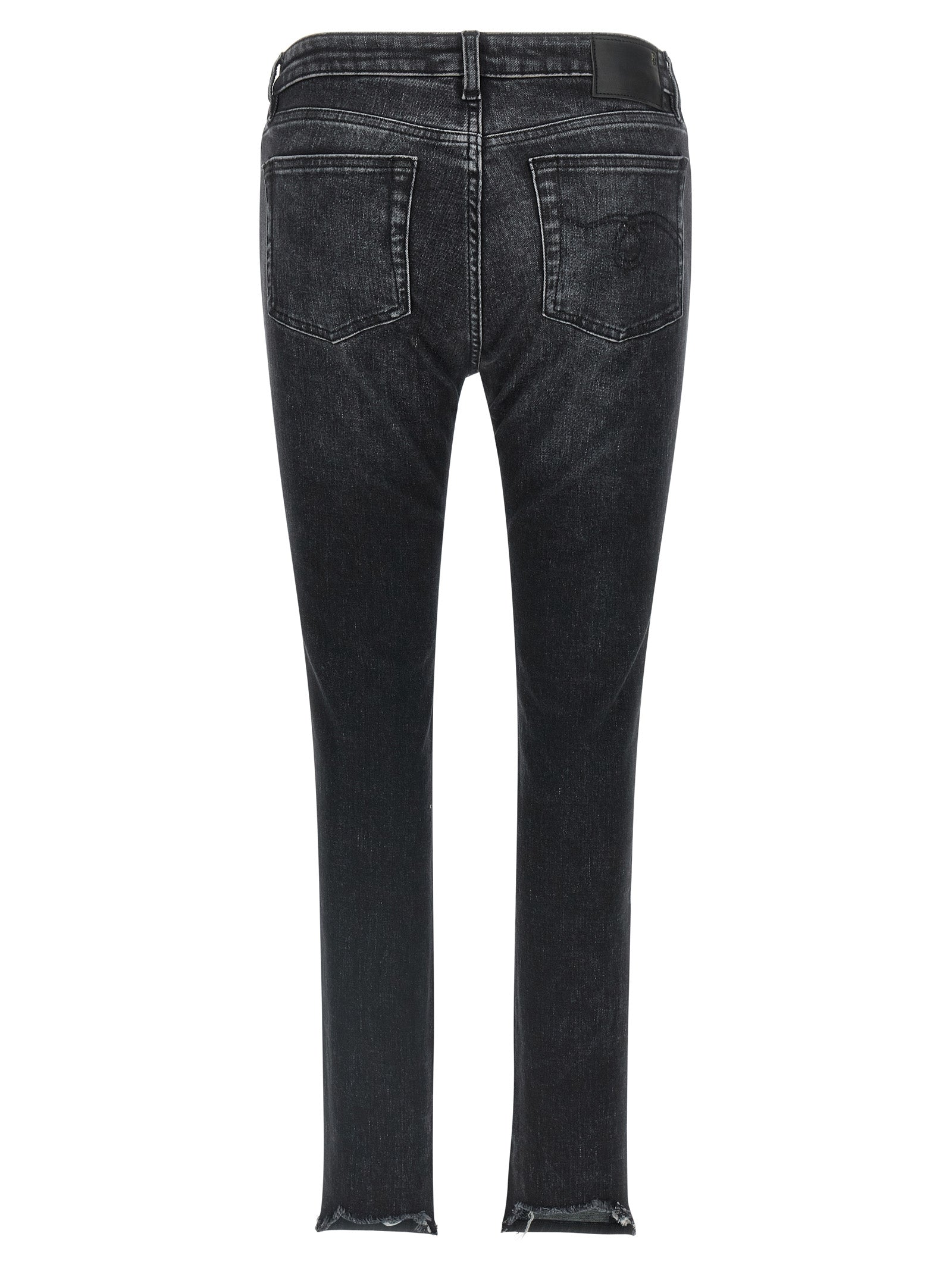 R13 Schwarze Baumwolljeans Denim