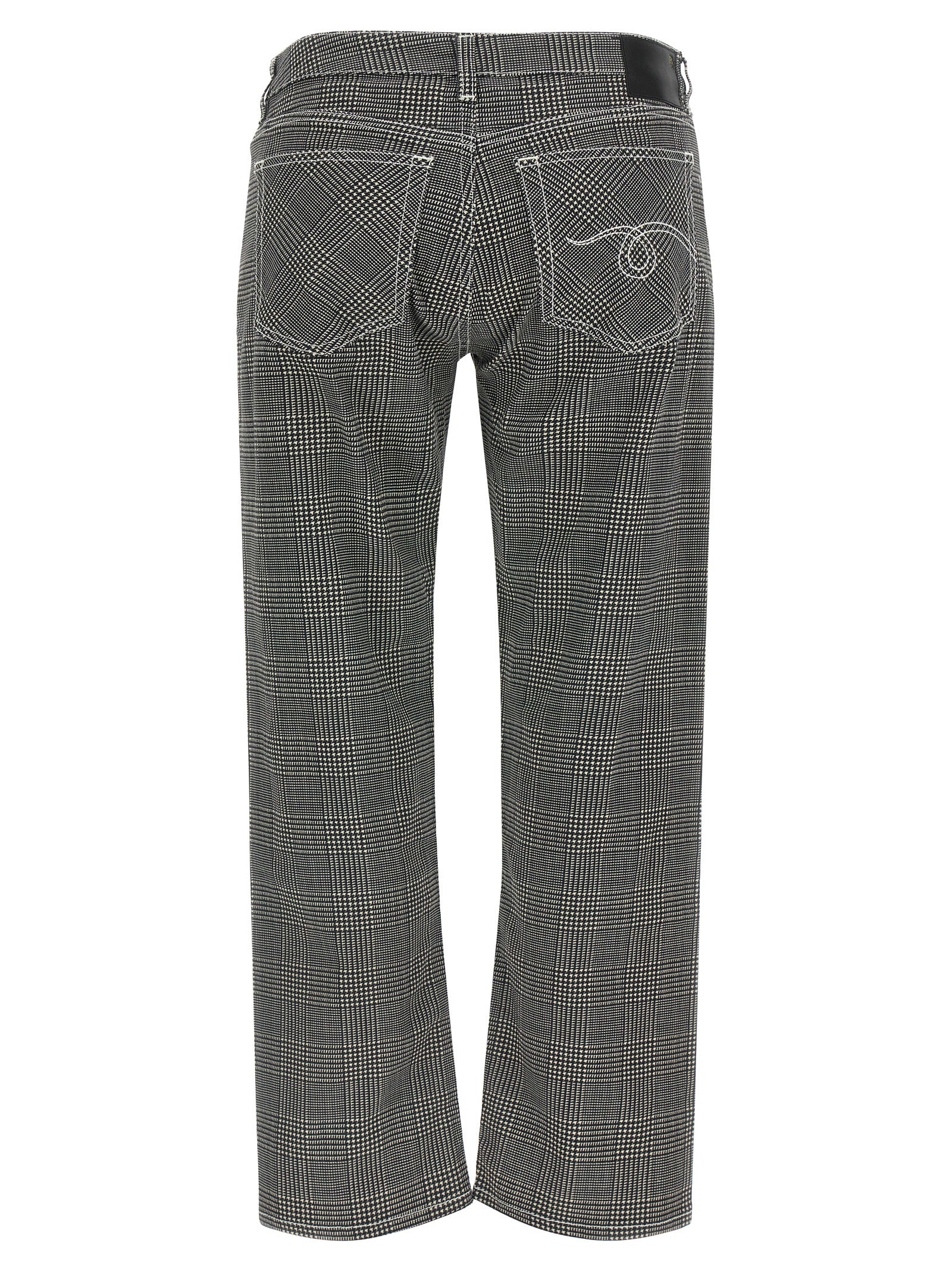 R13 Zweifarbige Baumwoll-Freizeithose