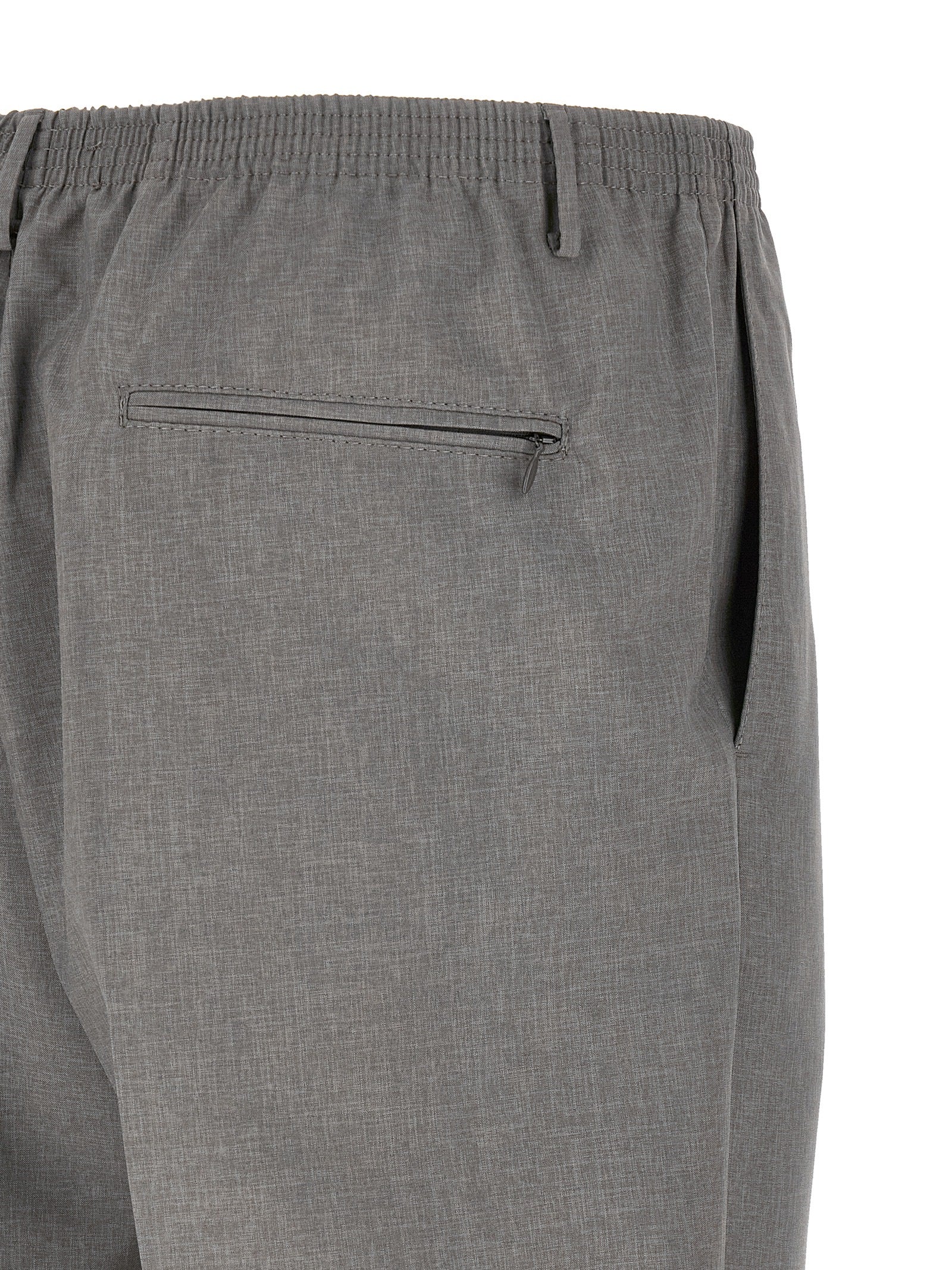 CELLAR DOOR Graue Freizeithose aus Polyester