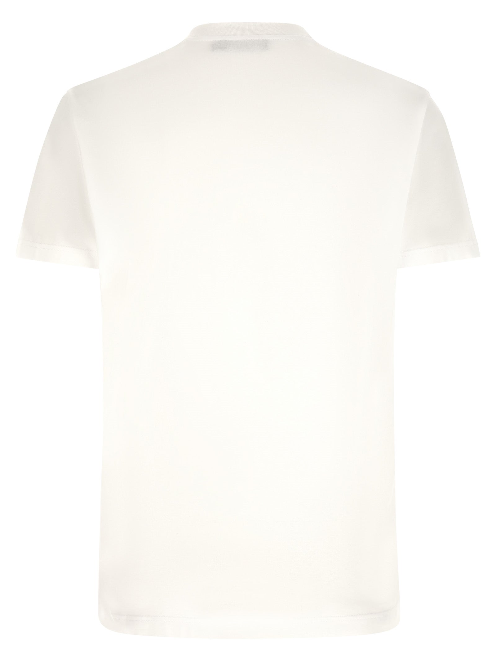 Dolce & Gabbana Weißes Baumwoll-T-Shirt
