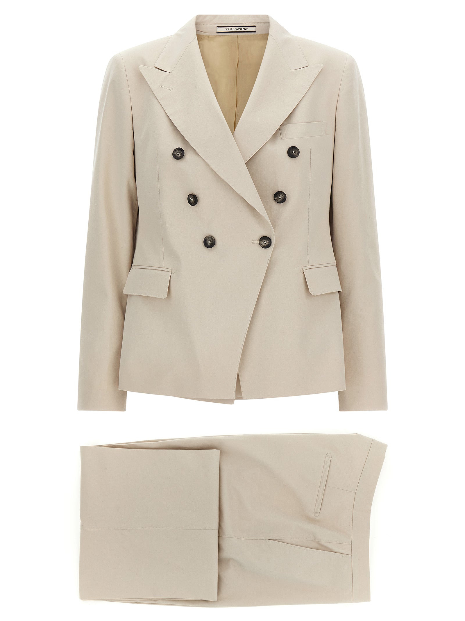 Tagliatore Beige Baumwollblazer
