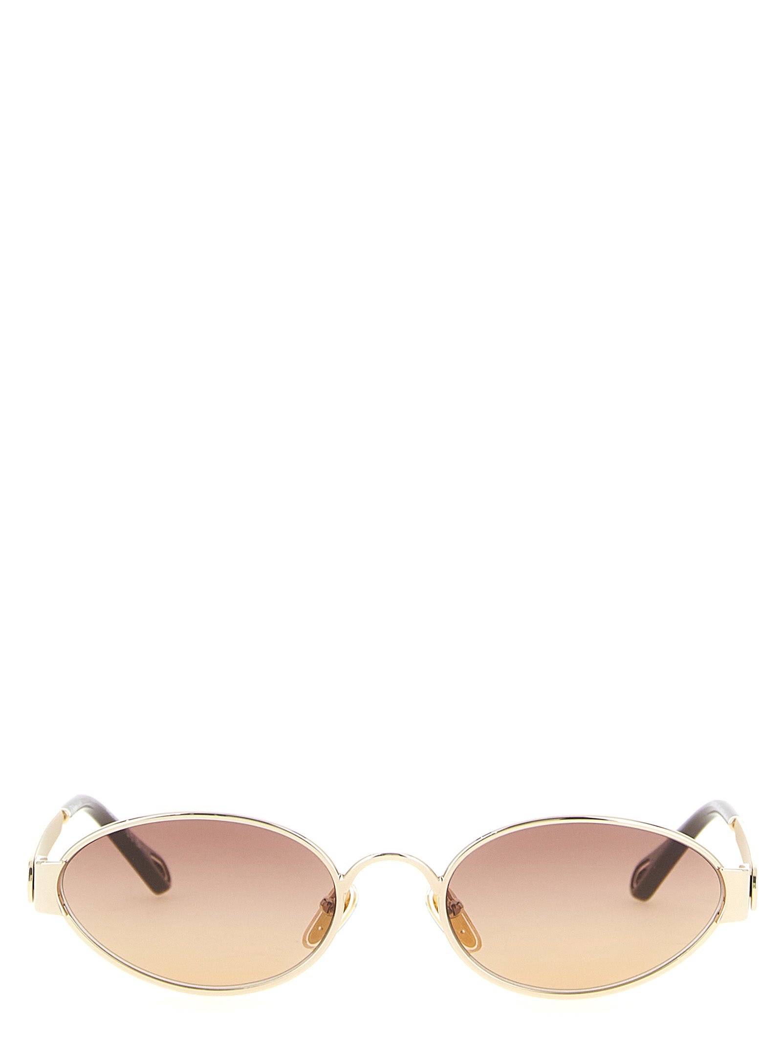 Chloé Sonnenbrille aus mehrfarbigem Metall