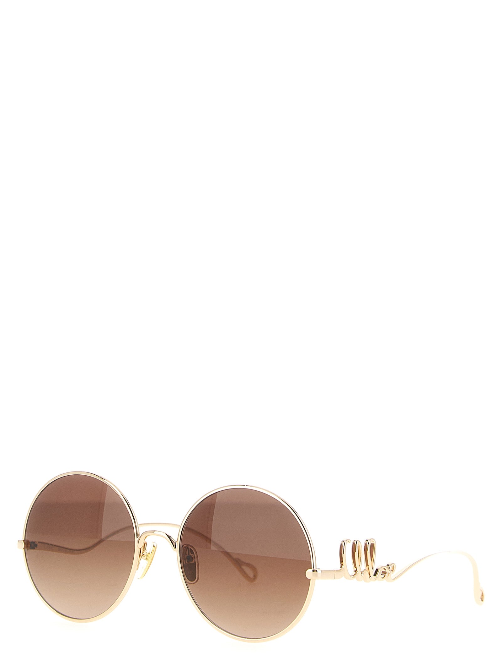 Chloé Sonnenbrille aus mehrfarbigem Metall