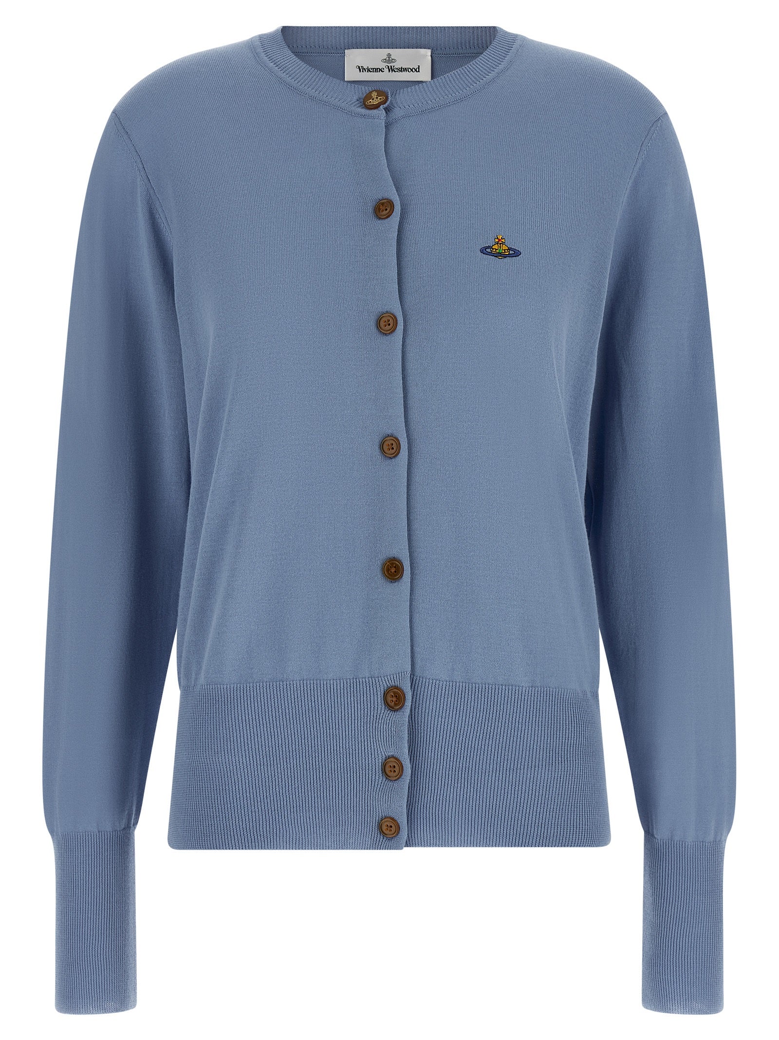 Vivienne Westwood Blauer Baumwollcardigan