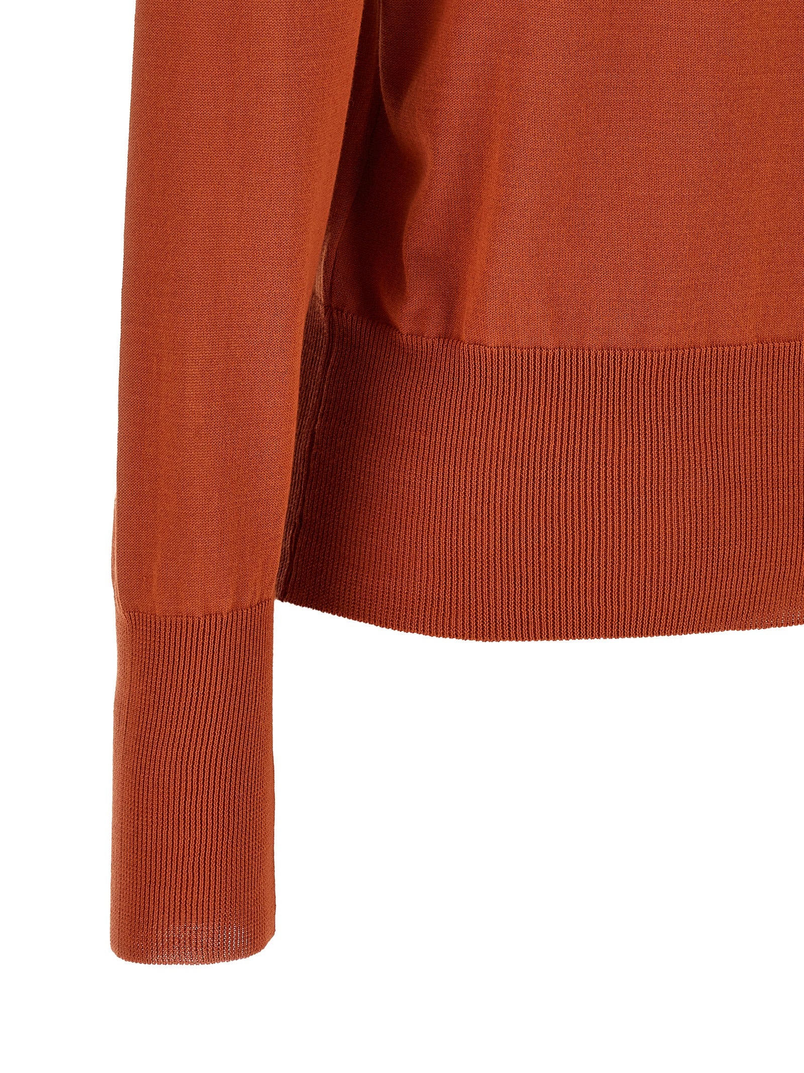 Vivienne Westwood Orange Baumwollstrickjacke