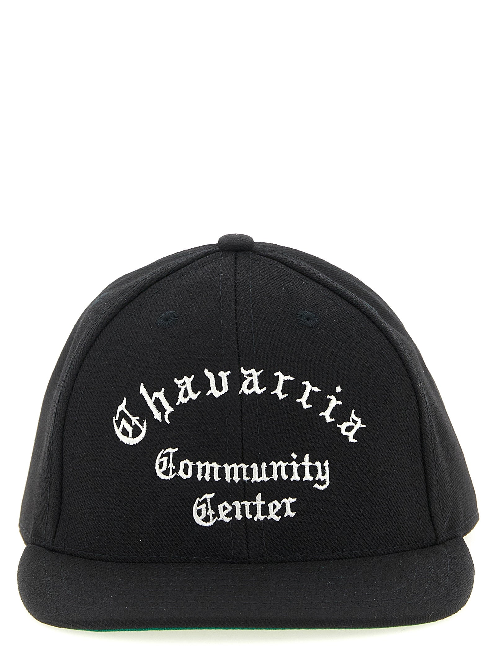 WILLY CHAVARRIA Schwarze Polyester-Kappe (Baseball Cap)