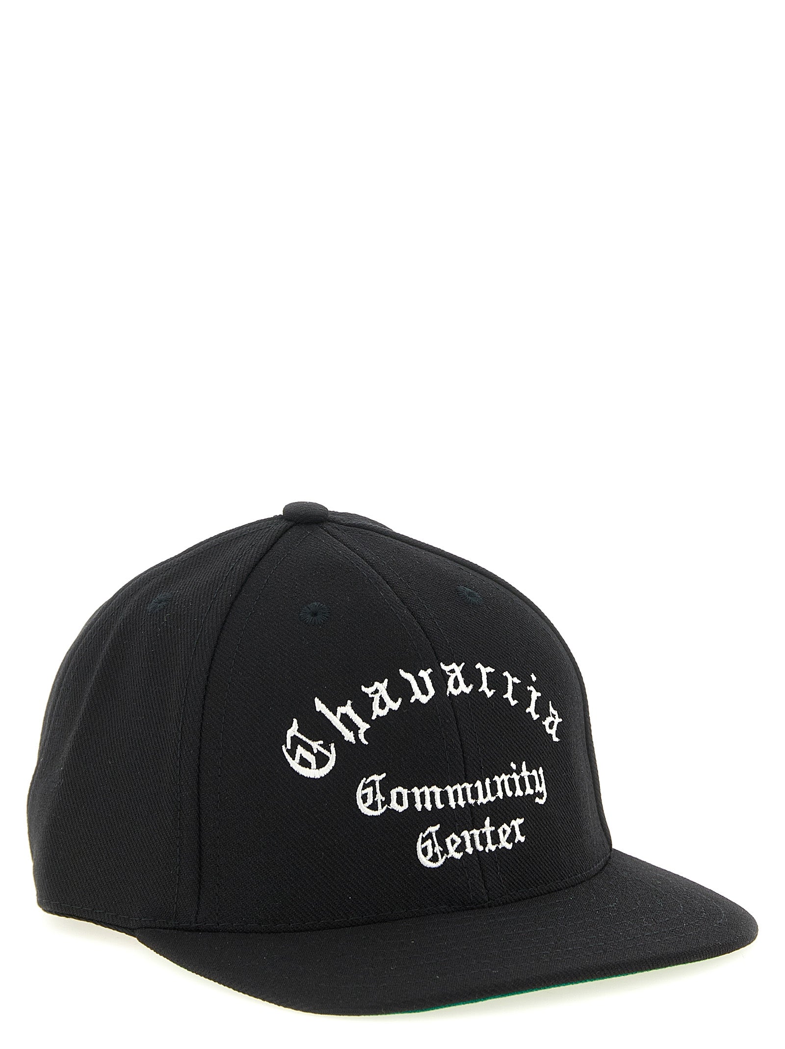 WILLY CHAVARRIA Schwarze Polyester-Kappe (Baseball Cap)