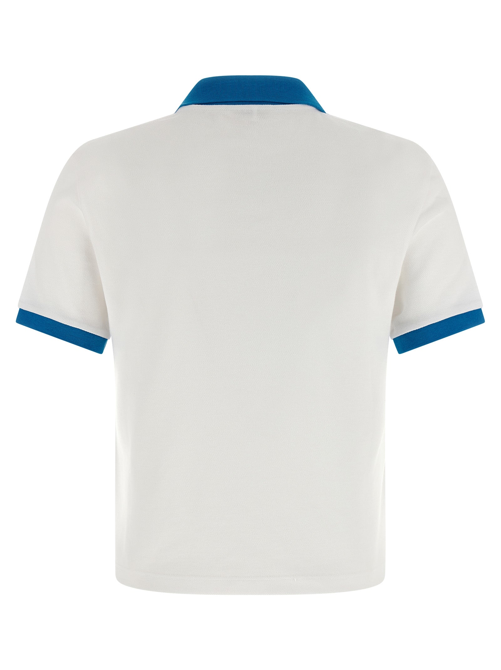 Versace Blaues Baumwoll-Polohemd