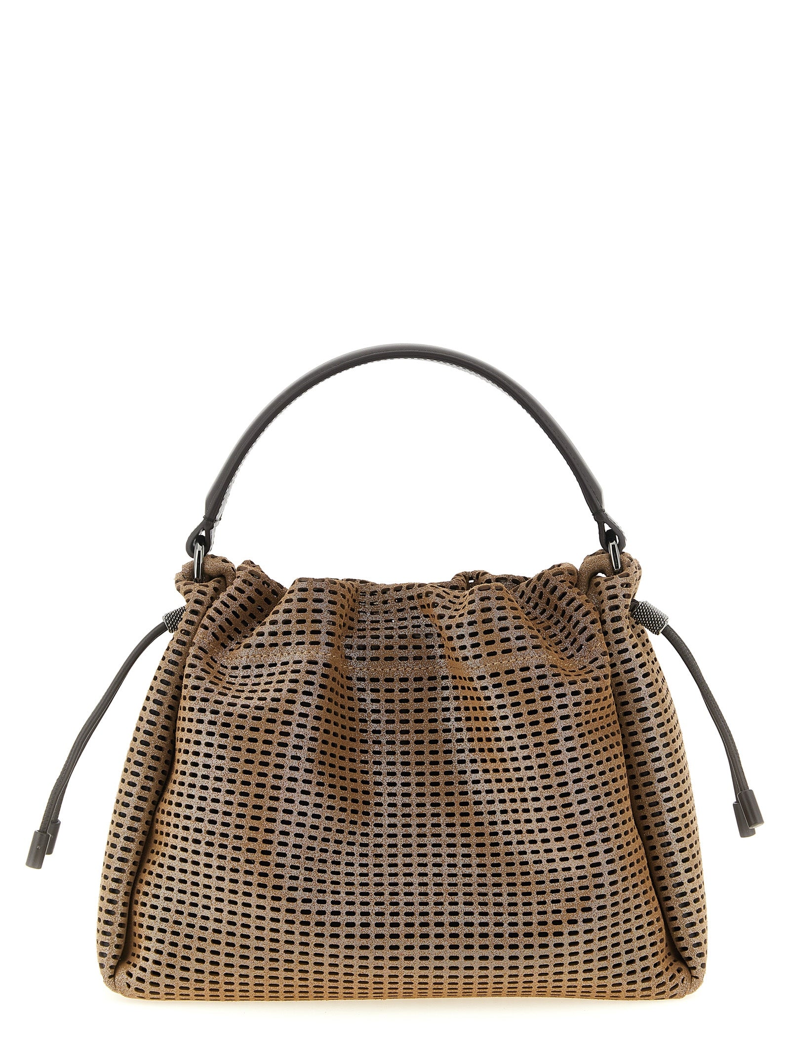 Brunello Cucinelli Braune Kalbsleder-Handtasche